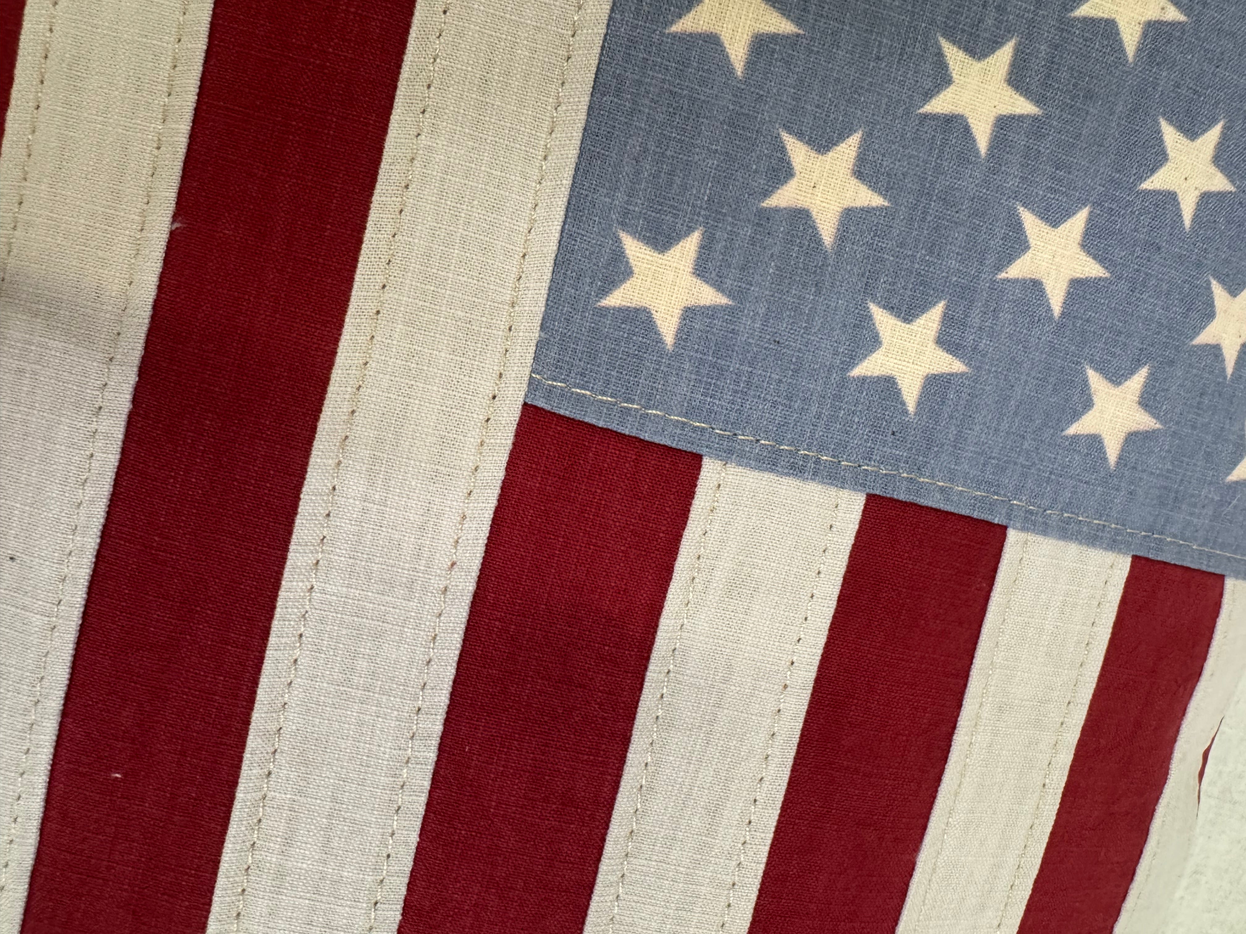 NEW! UPCOUNTRY USA Flag 27" x 17" Pillow