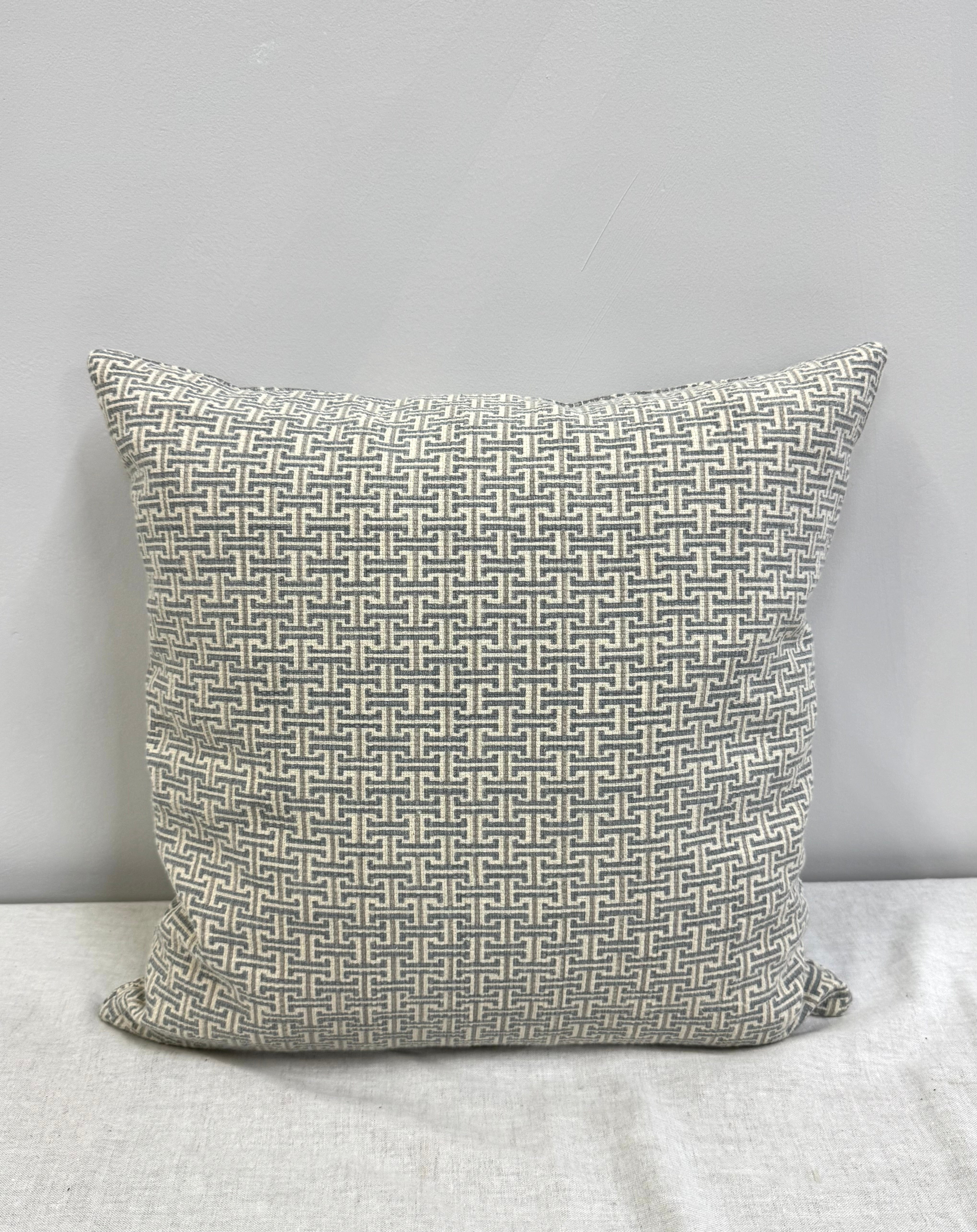 POTTERY BARN Sage & Gray 20" Pillow