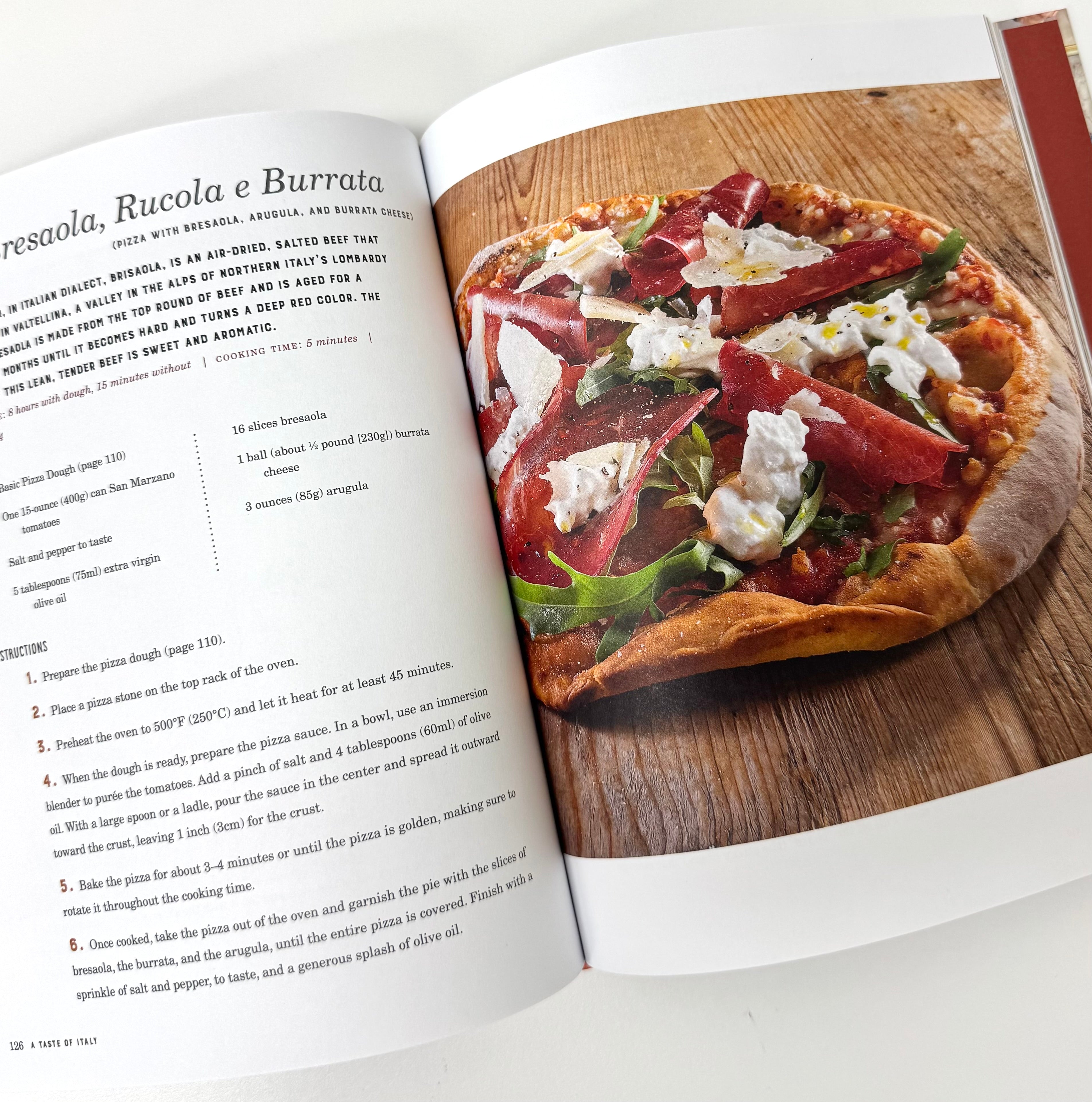 'A Taste of Italy' Hardcover