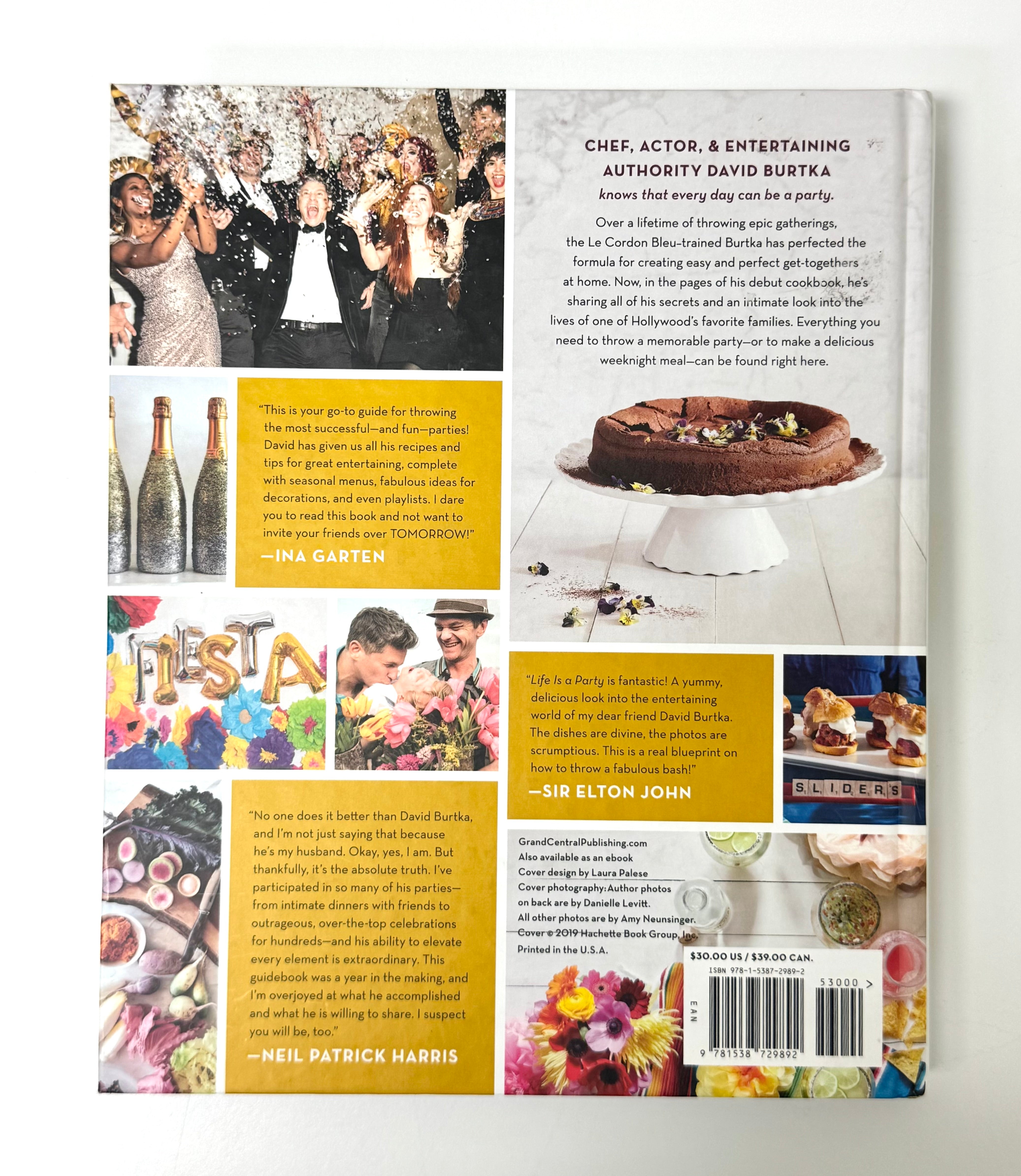 'Life is a Party' Hardcover