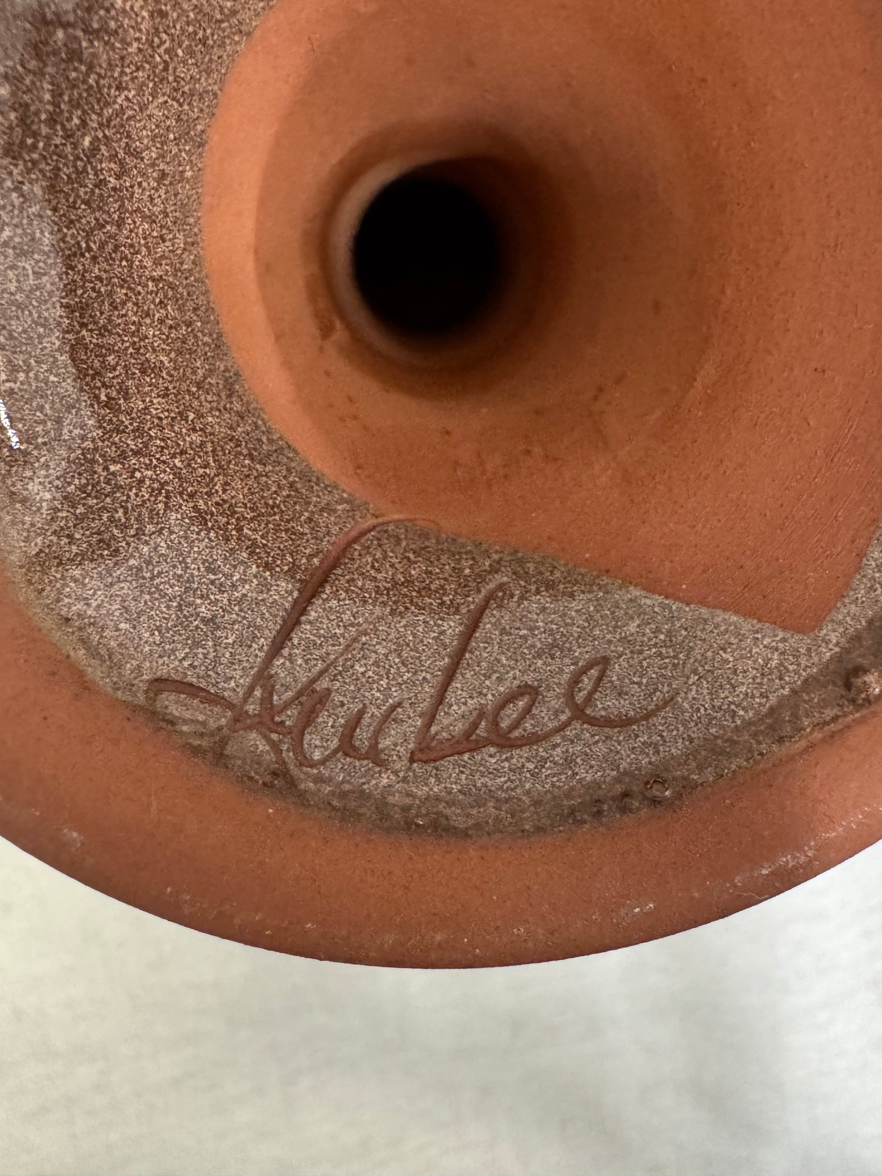 Hand-made Pottery Goblets Set of 2