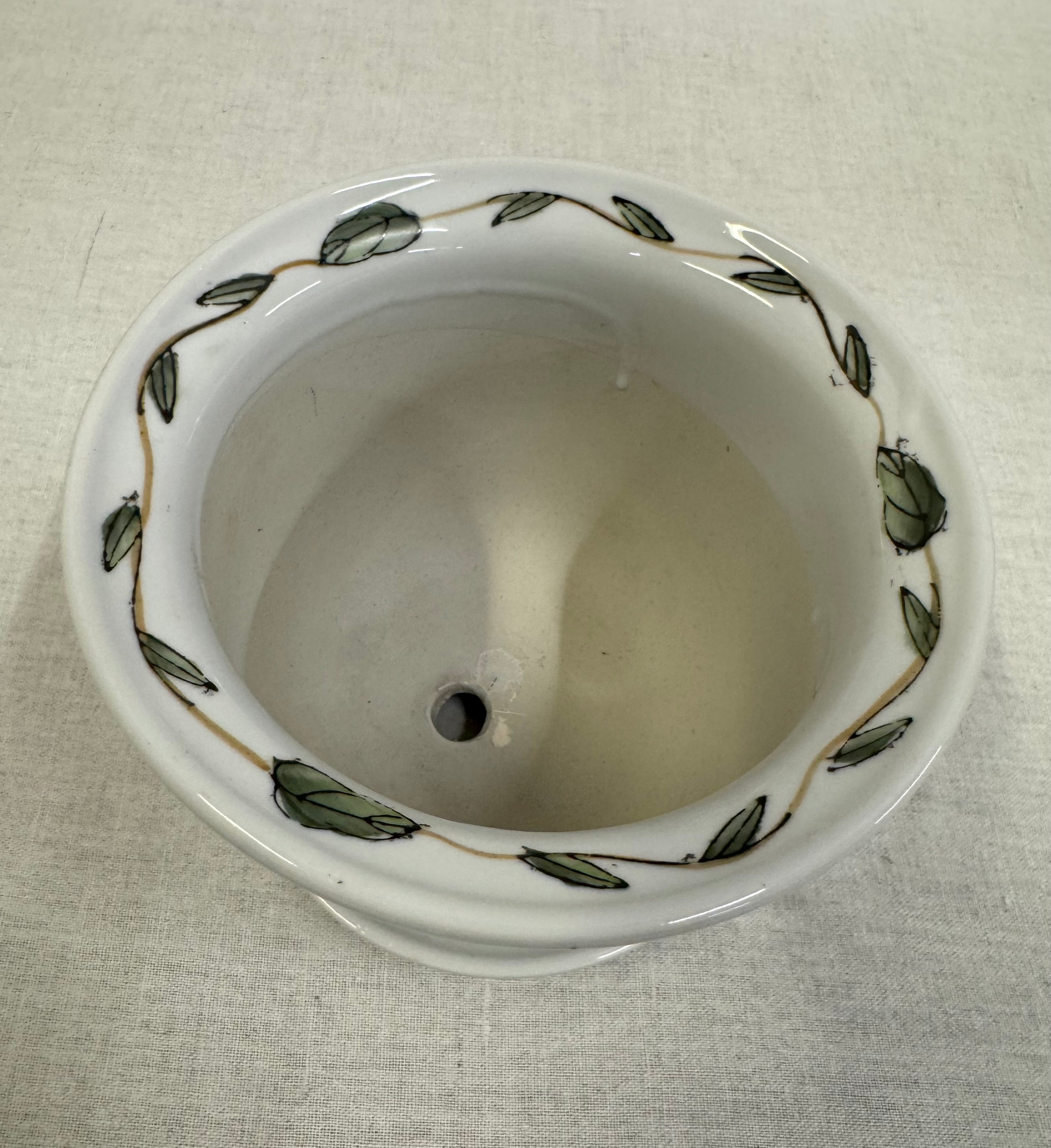 Hummingbird Ceramic Planter