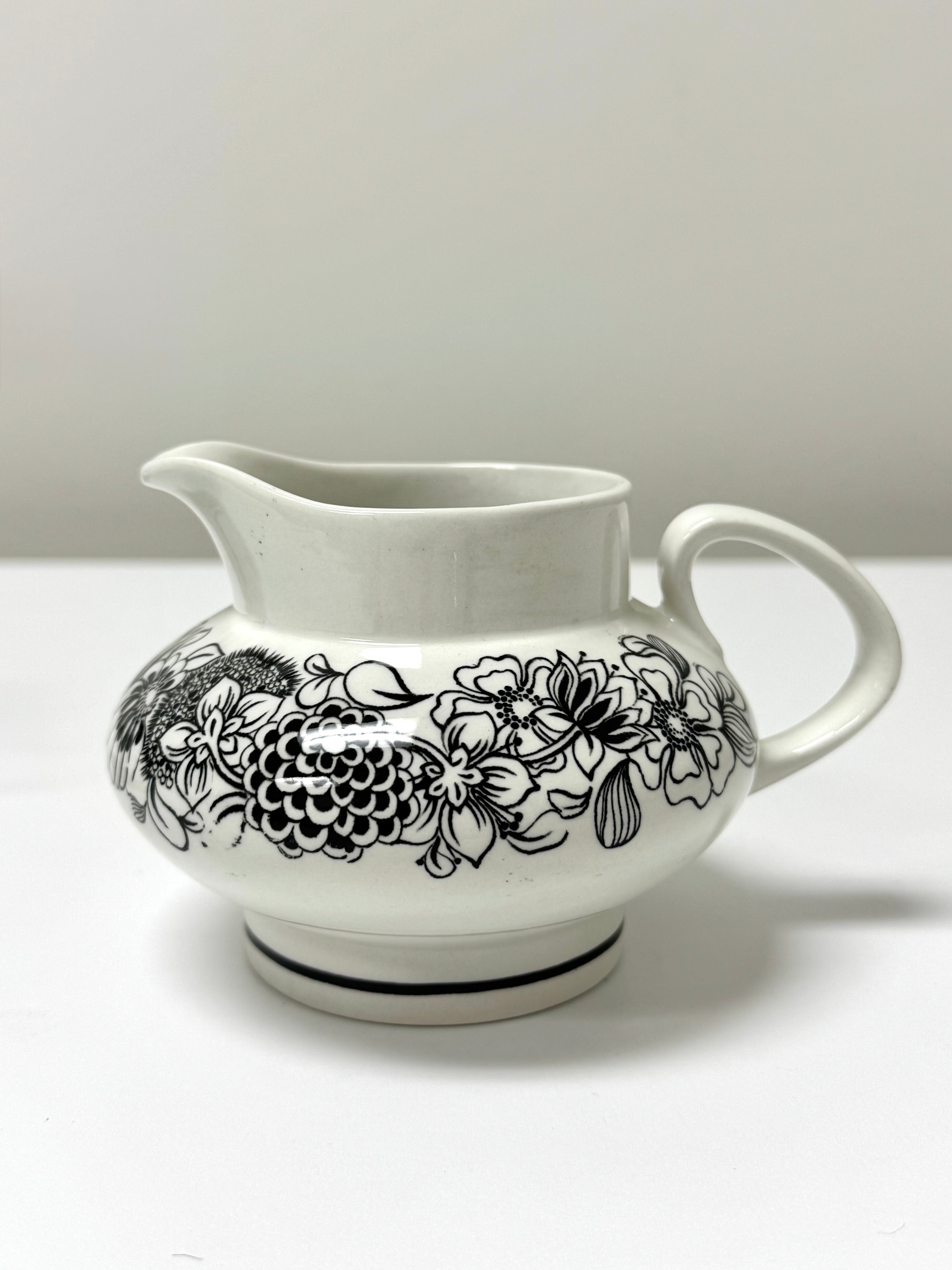 Vintage 'Wildwood' Cream & Sugar
