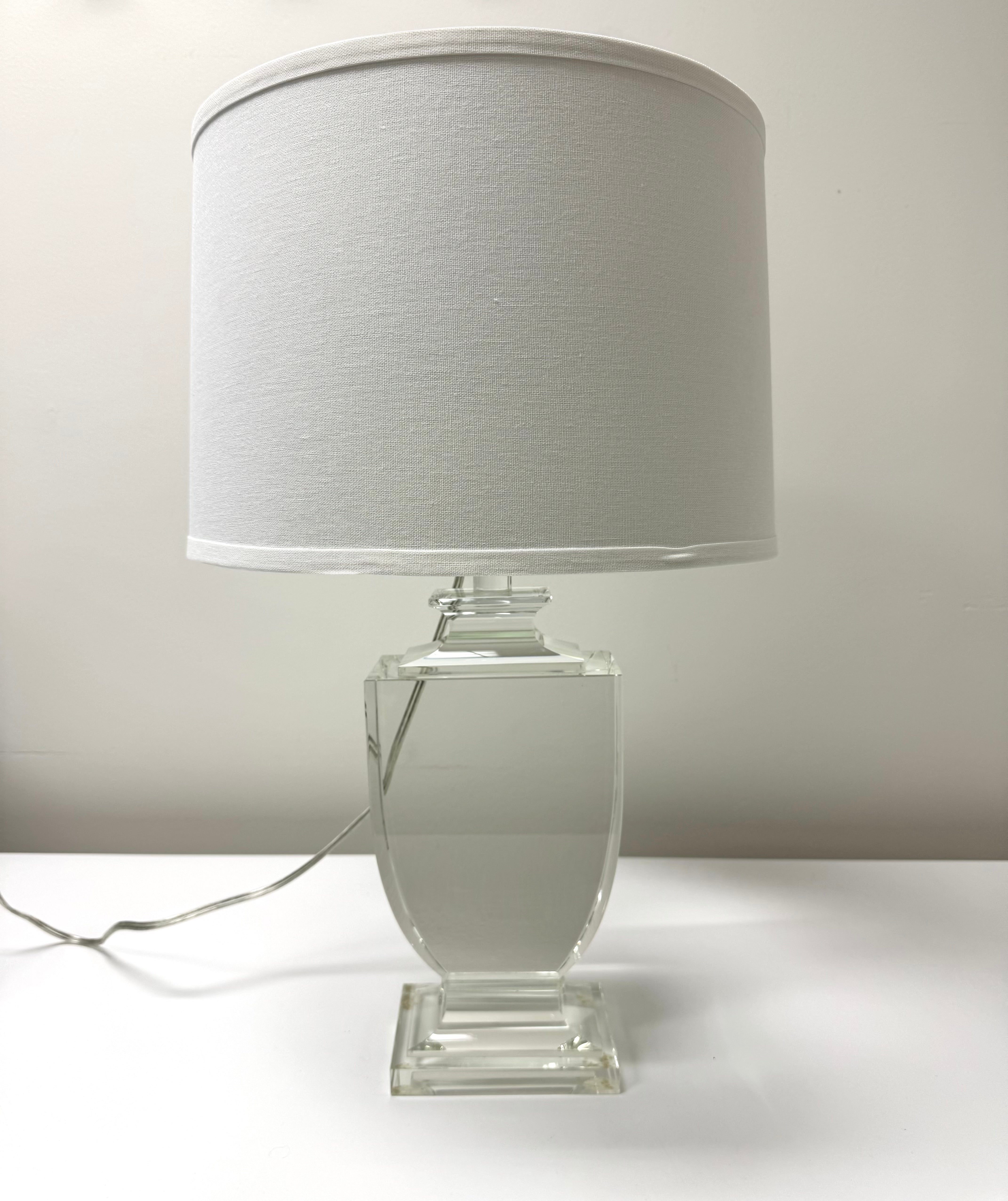 ROBERT ABBEY 'Artemis' Crystal Urn Lamp