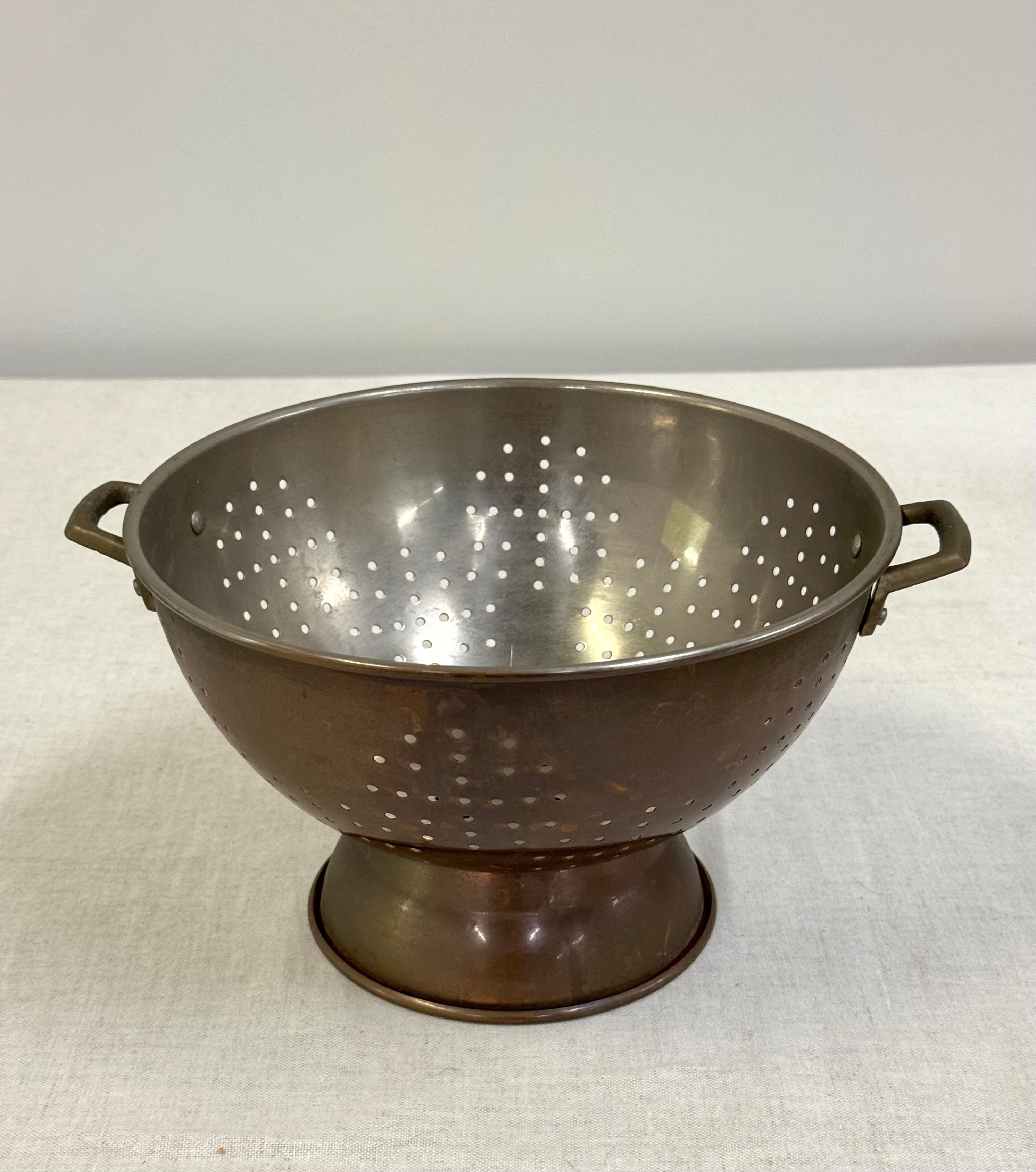 Aged Copper 9" Strainer