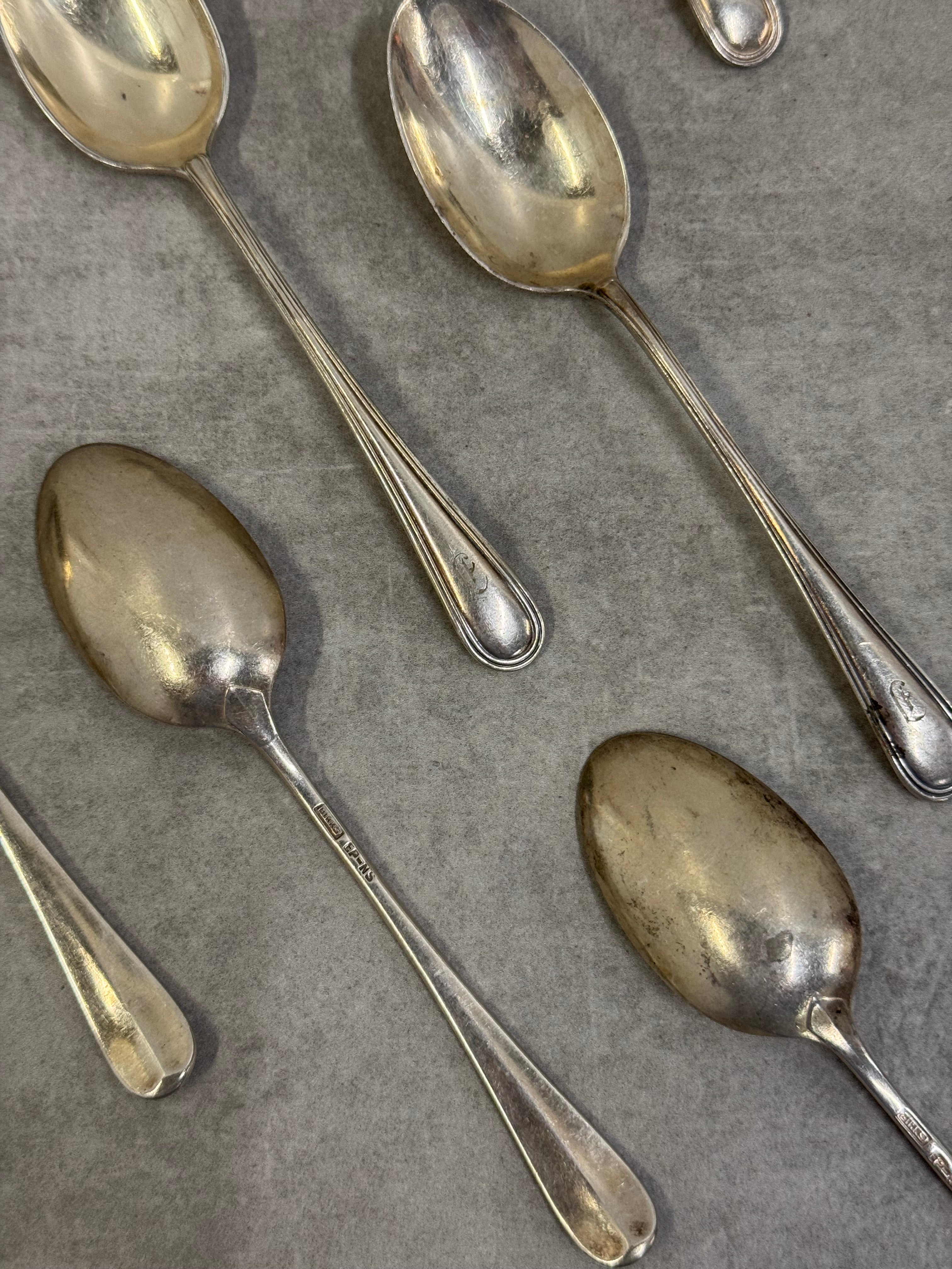 BIRKS Silverplate Flatware Set for 6 Plus Extras