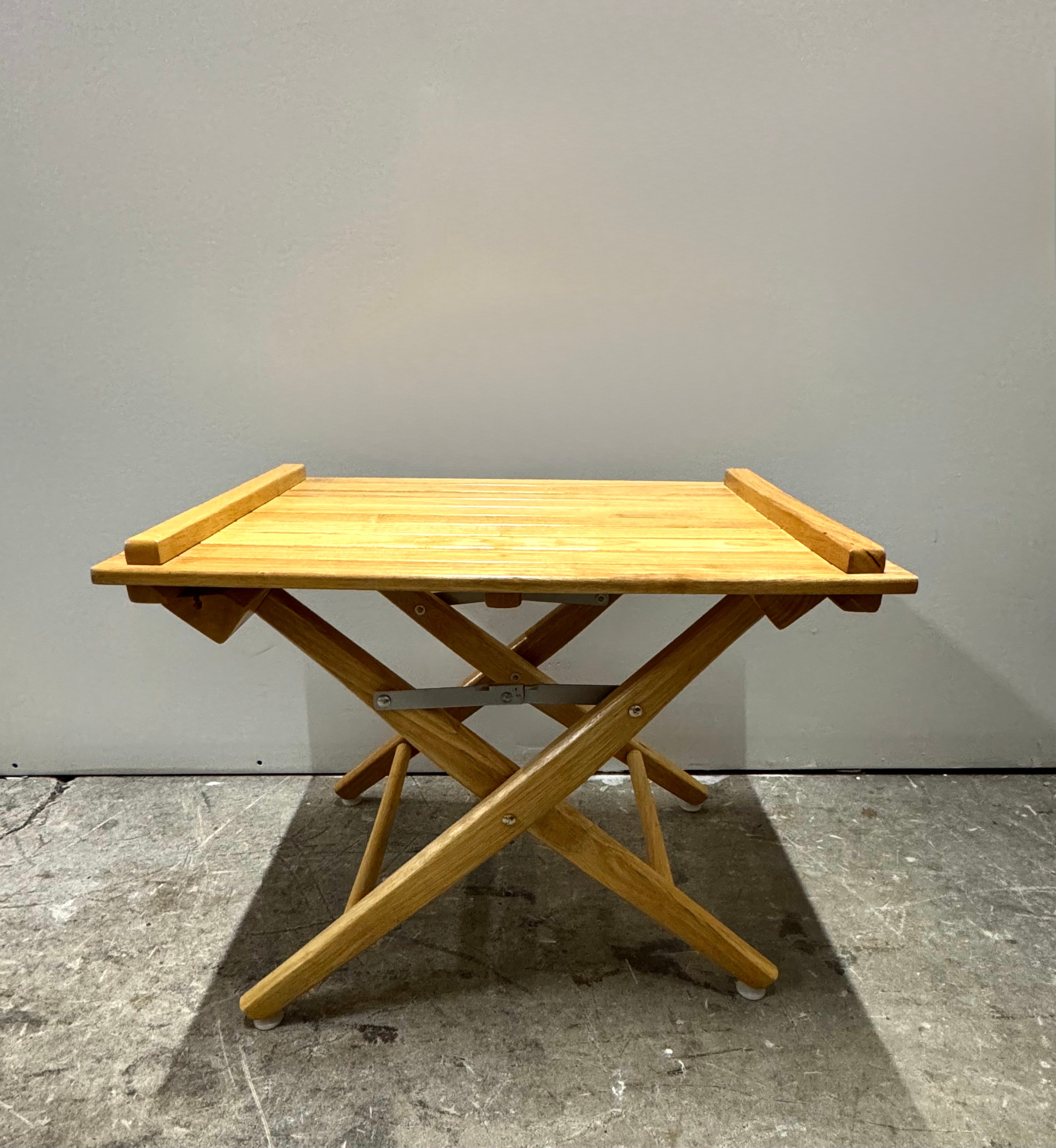 Folding Hardwood Patio Set