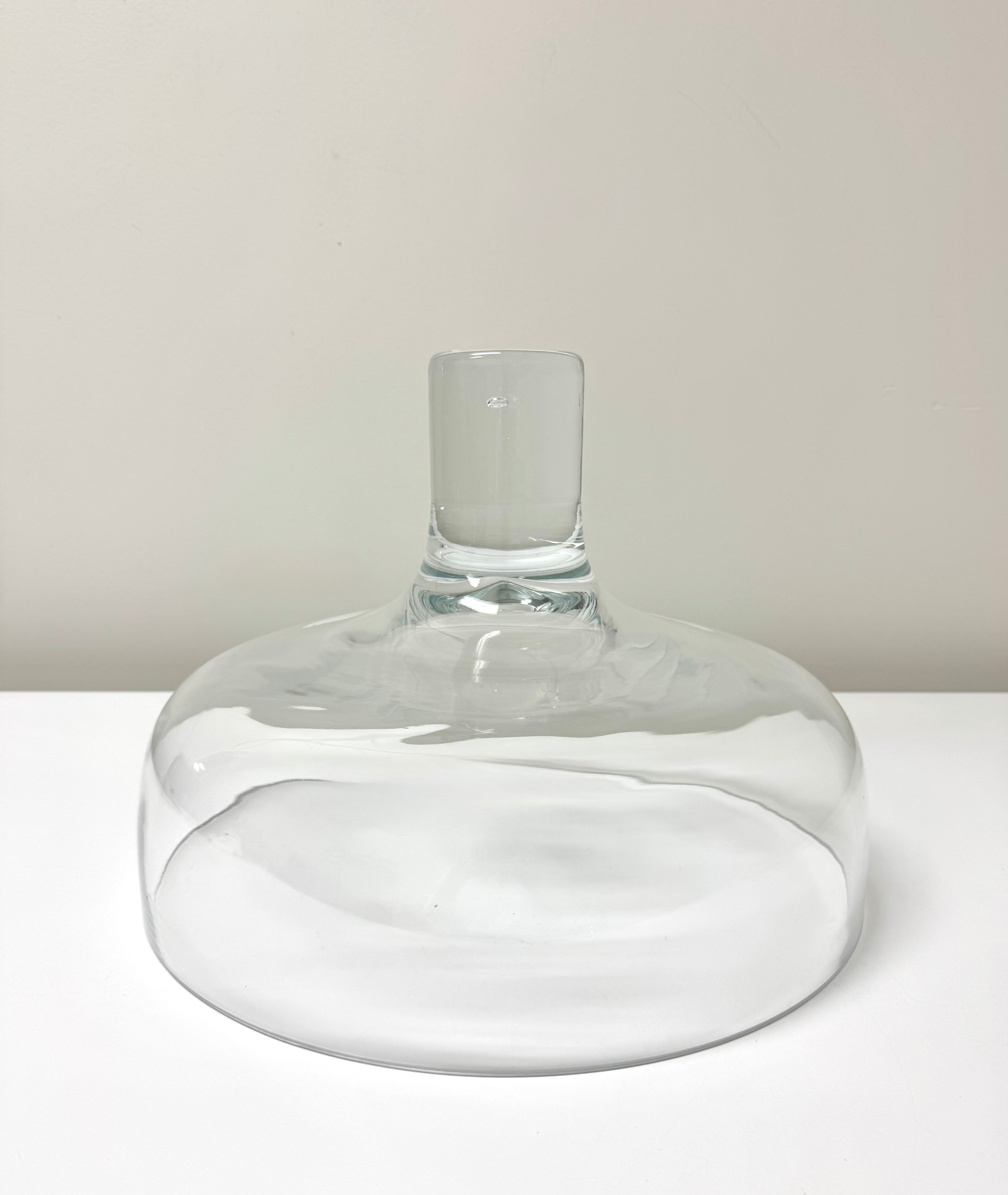 Modern Glass Cloche/Bowl