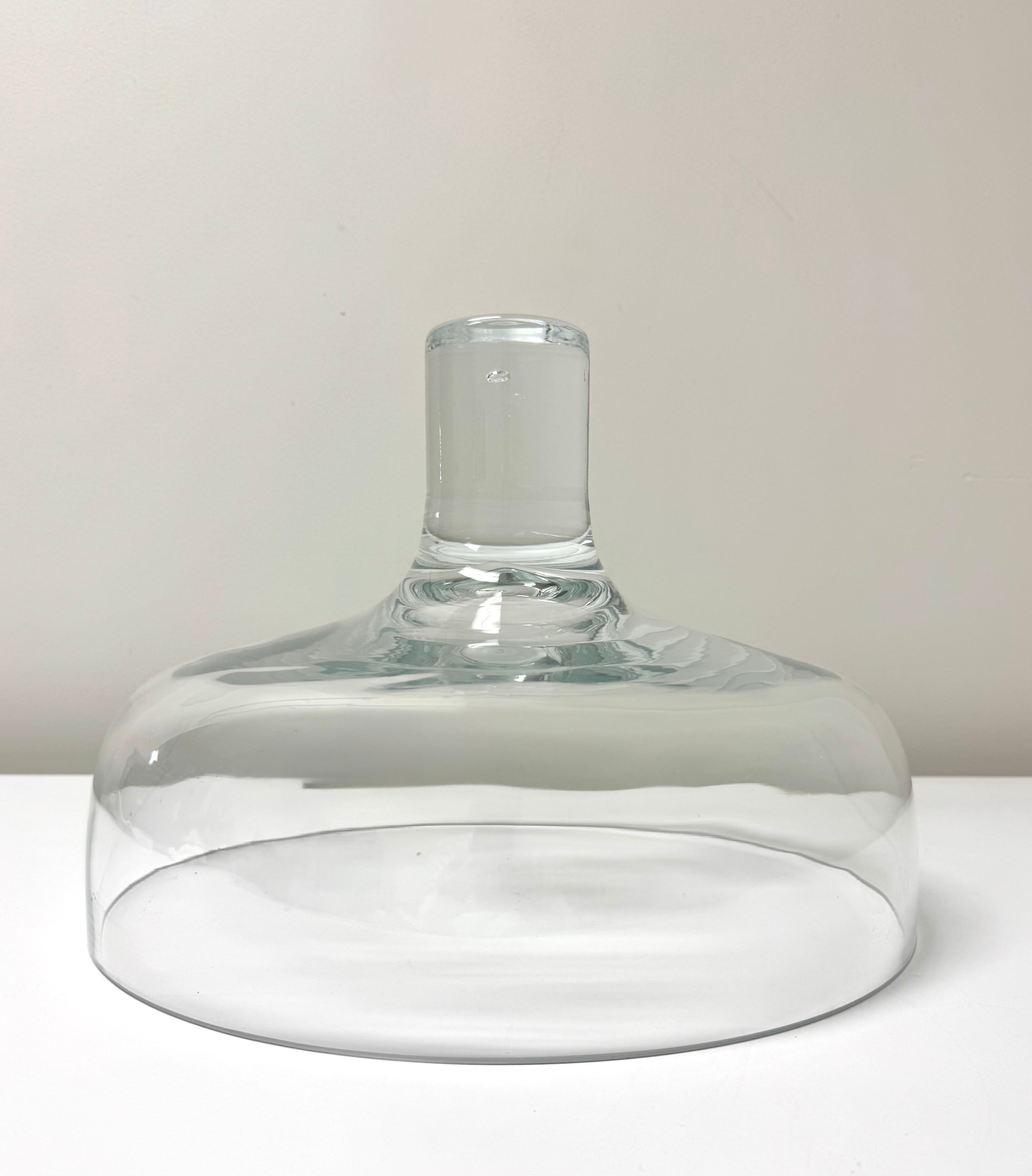 Modern Glass Cloche/Bowl