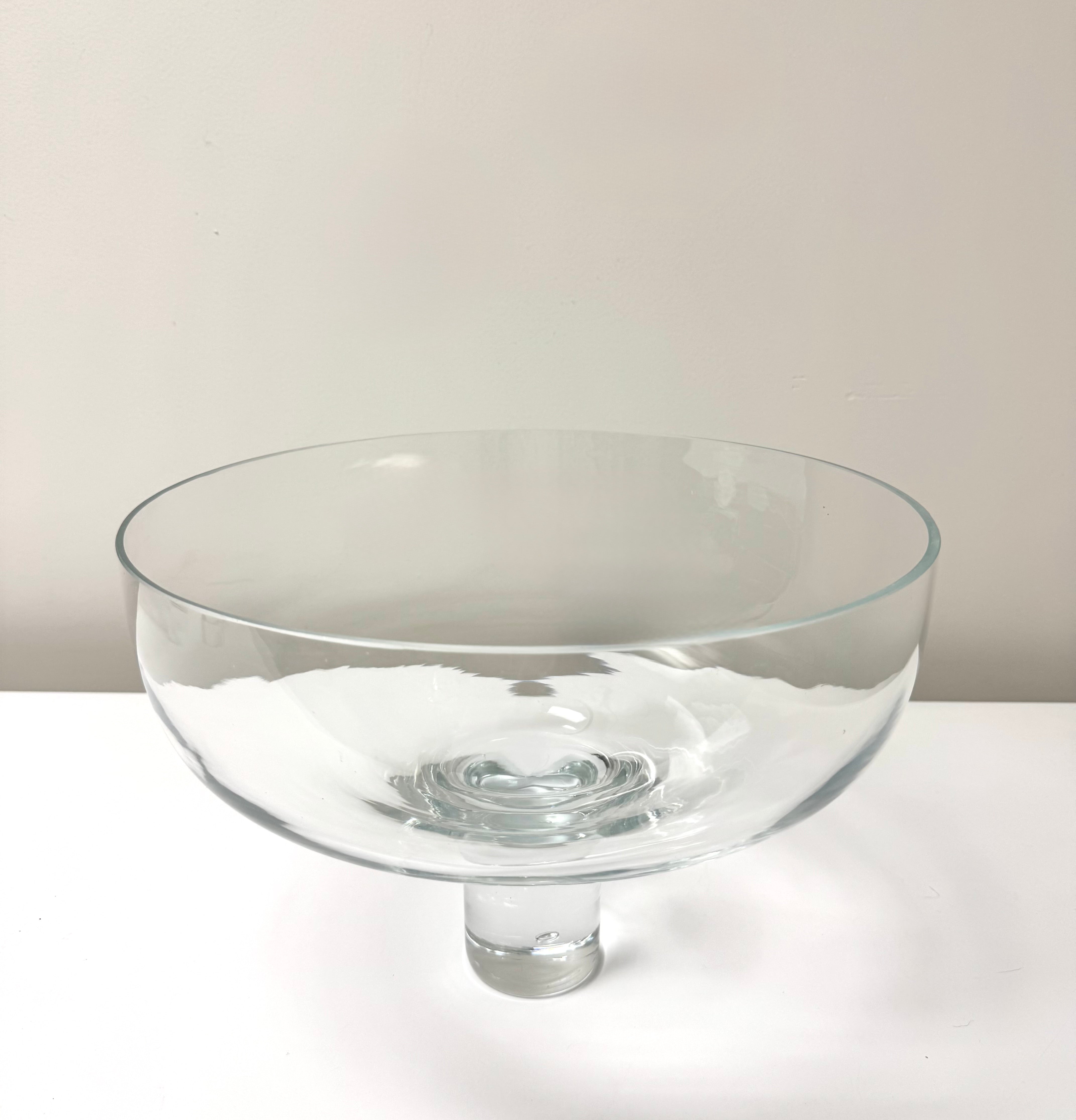 Modern Glass Cloche/Bowl