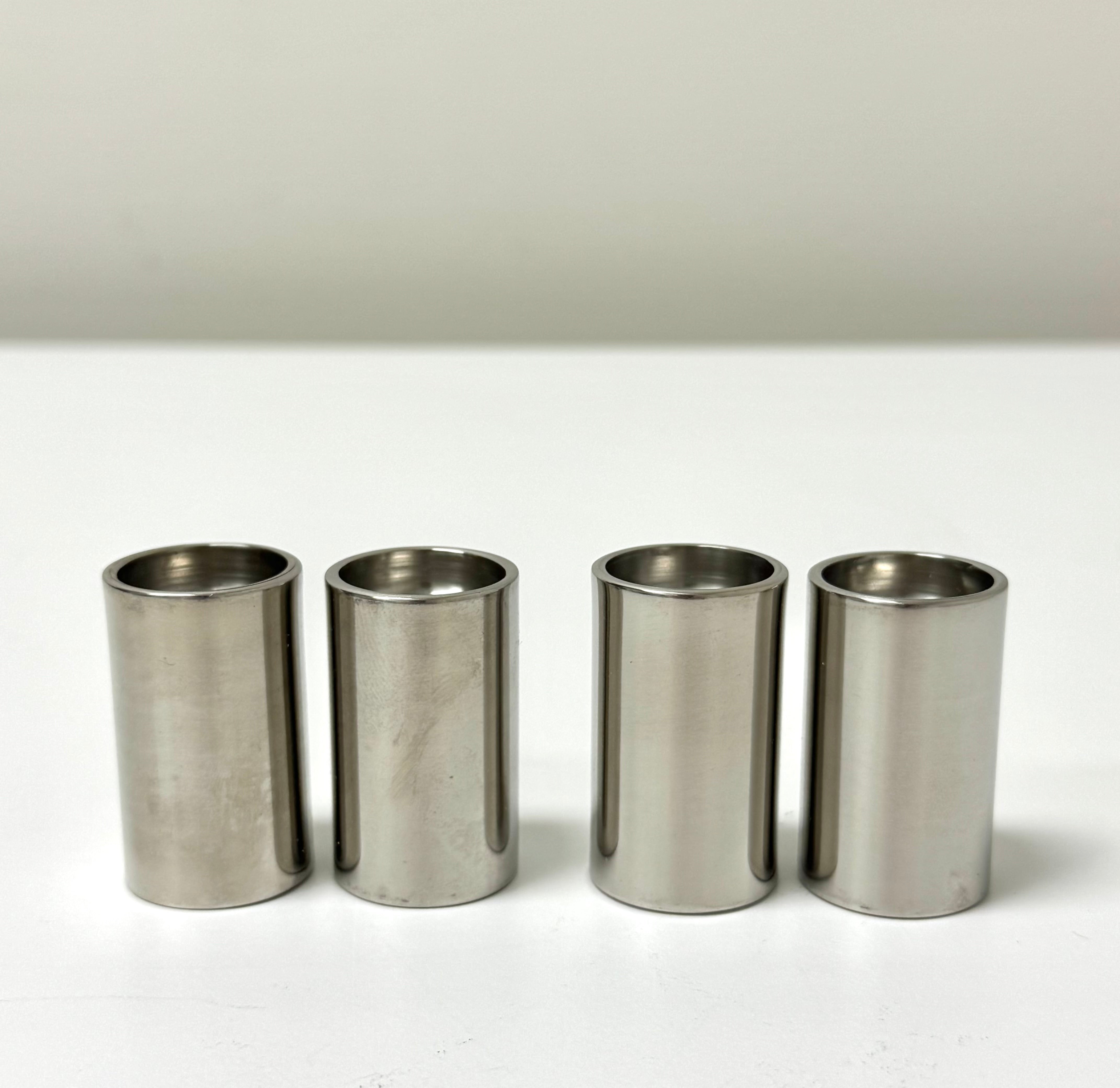 Stainless Steel Salt & Pepper Shakers Set of 4