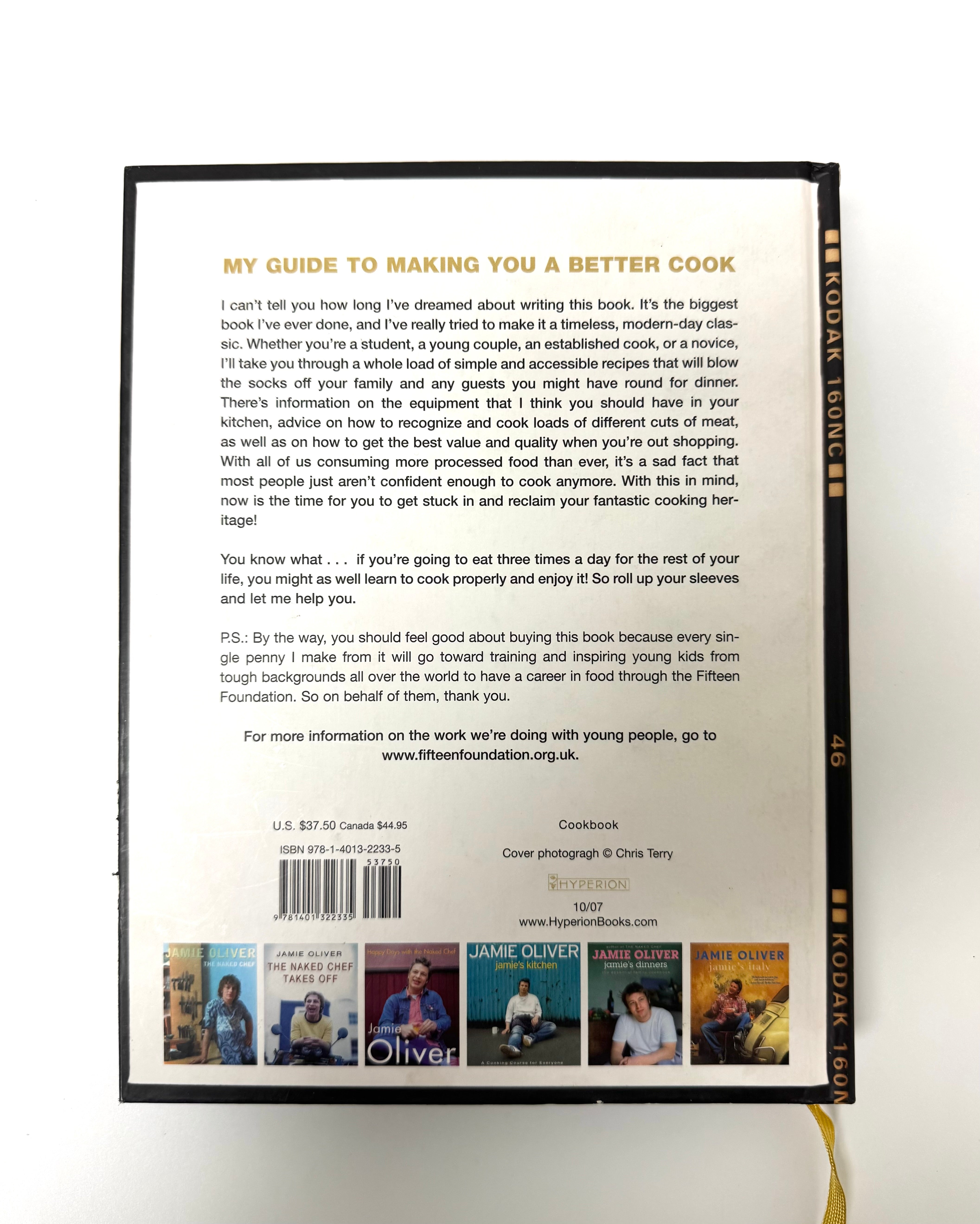 'Cook with Jamie' Hardcover