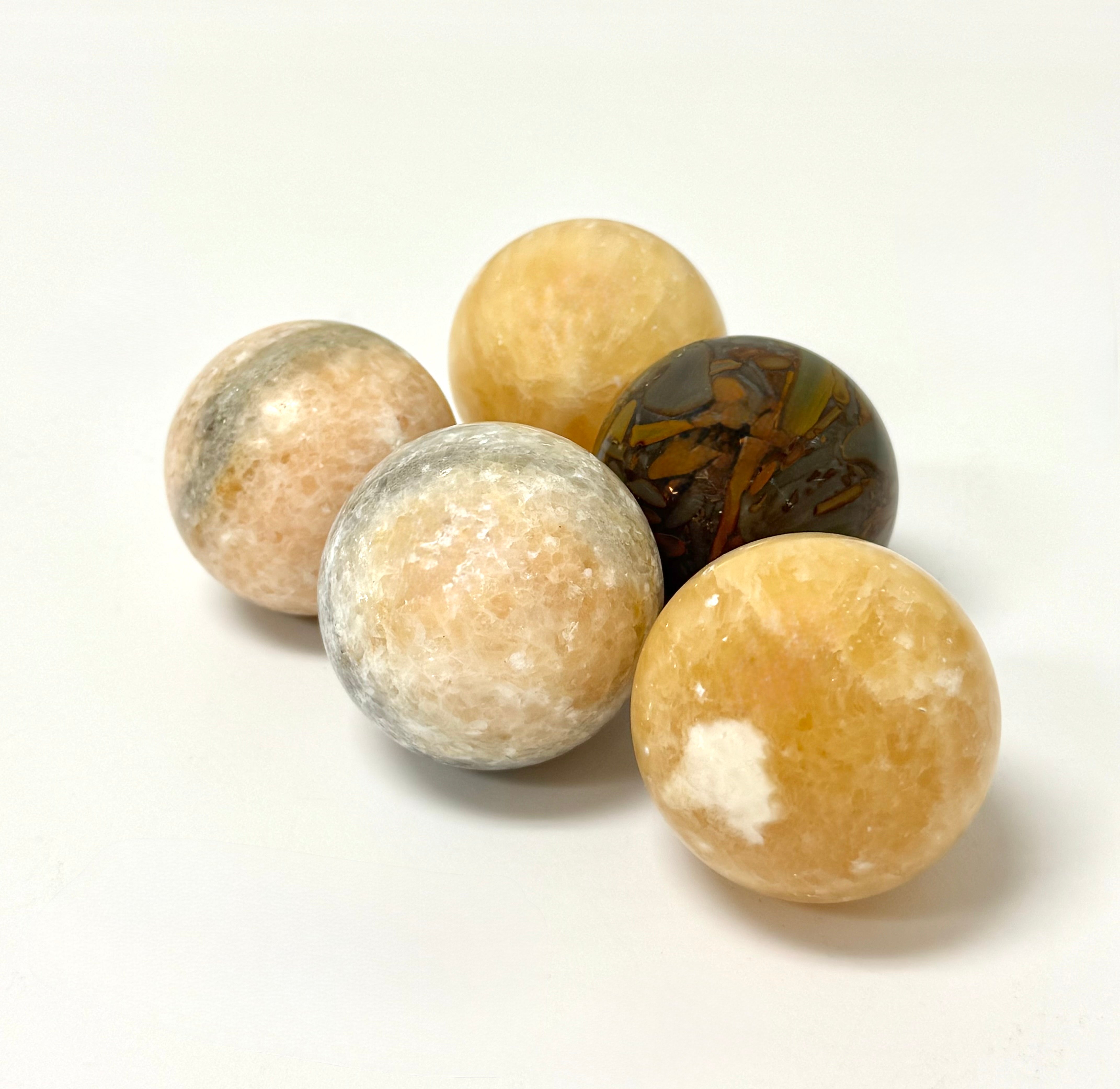 Meditation Healing Spheres Set of 5