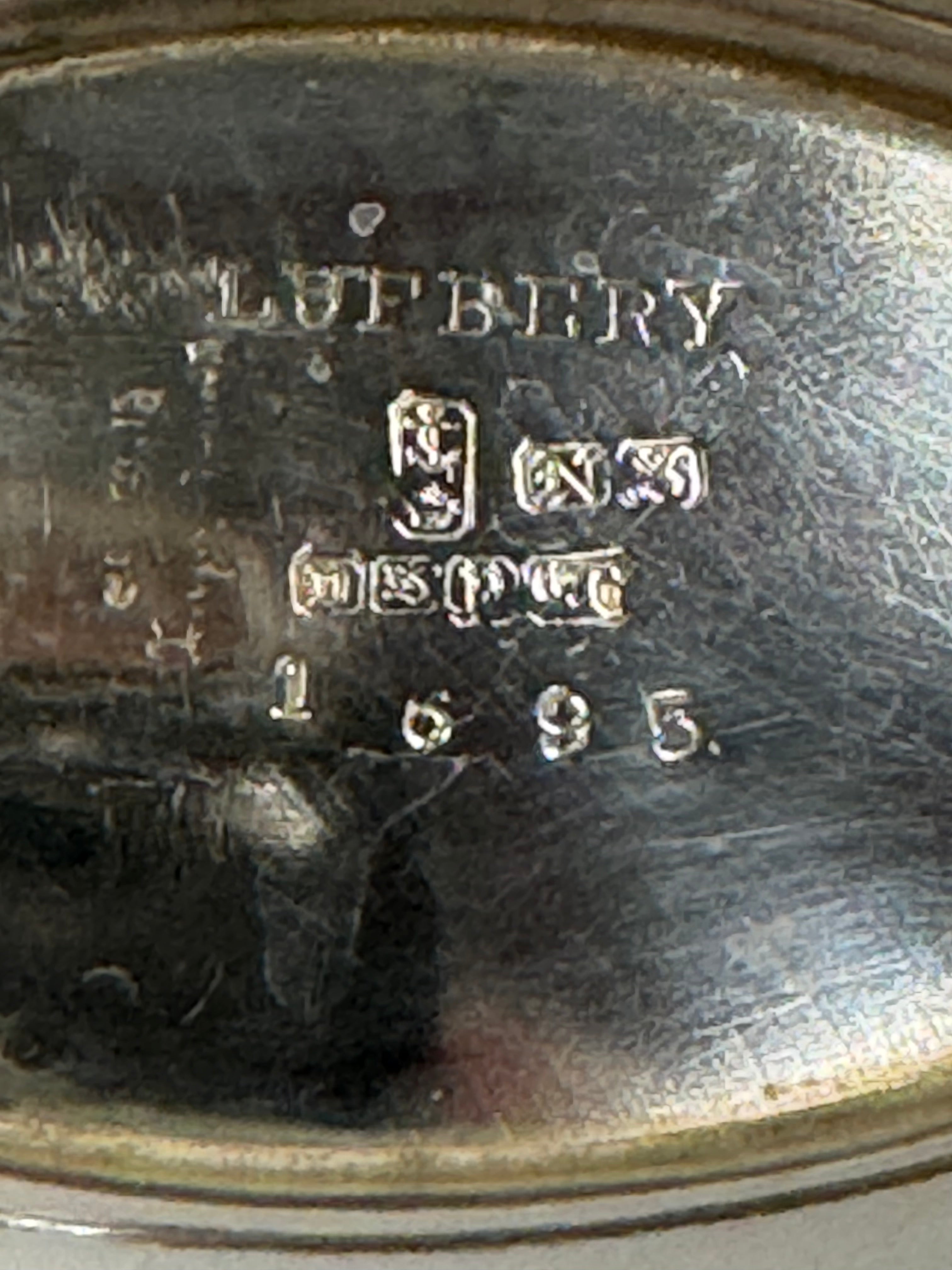 DERBY Silverplate Cream & Sugar Set