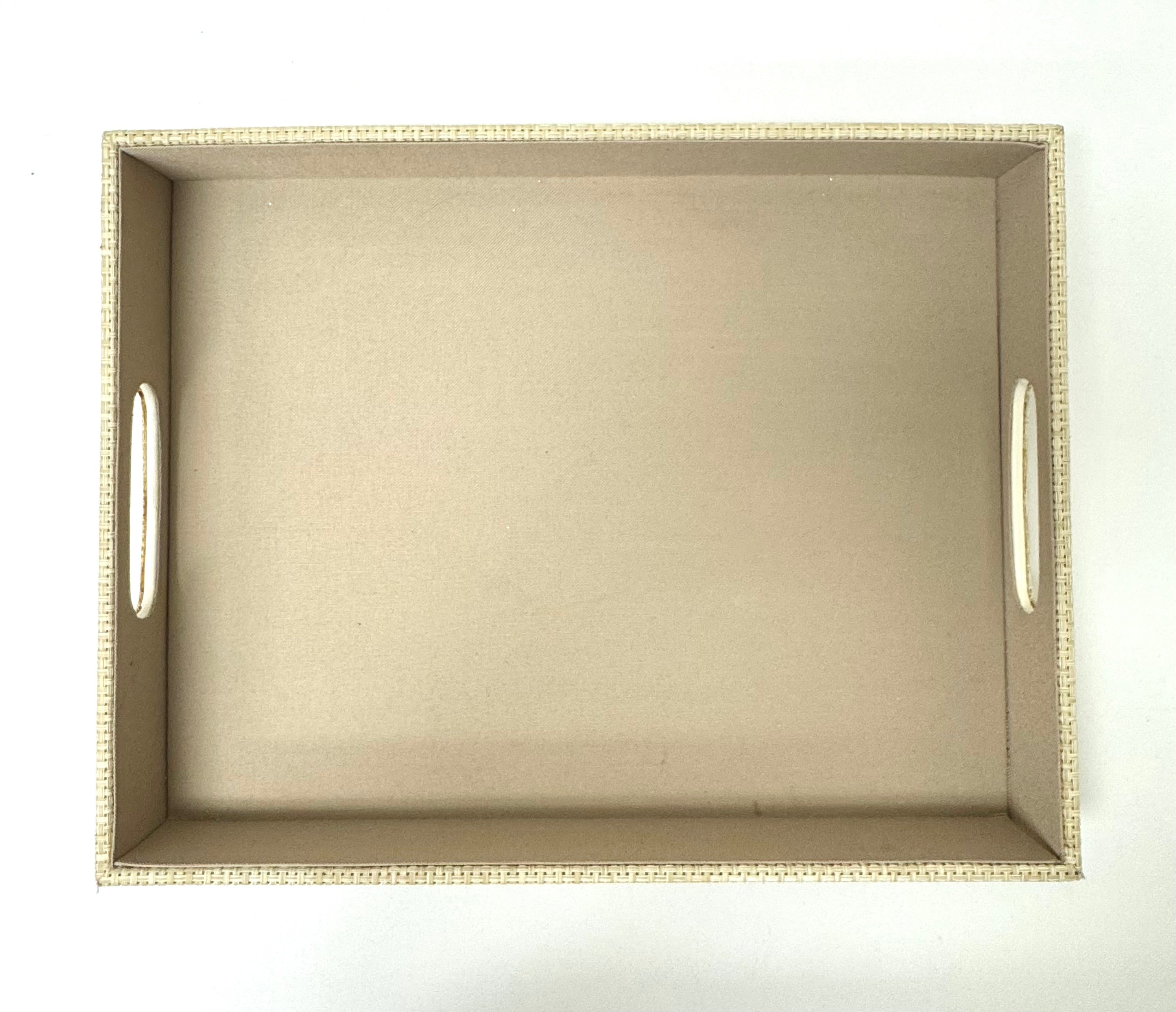 Natural Basketweave Tray