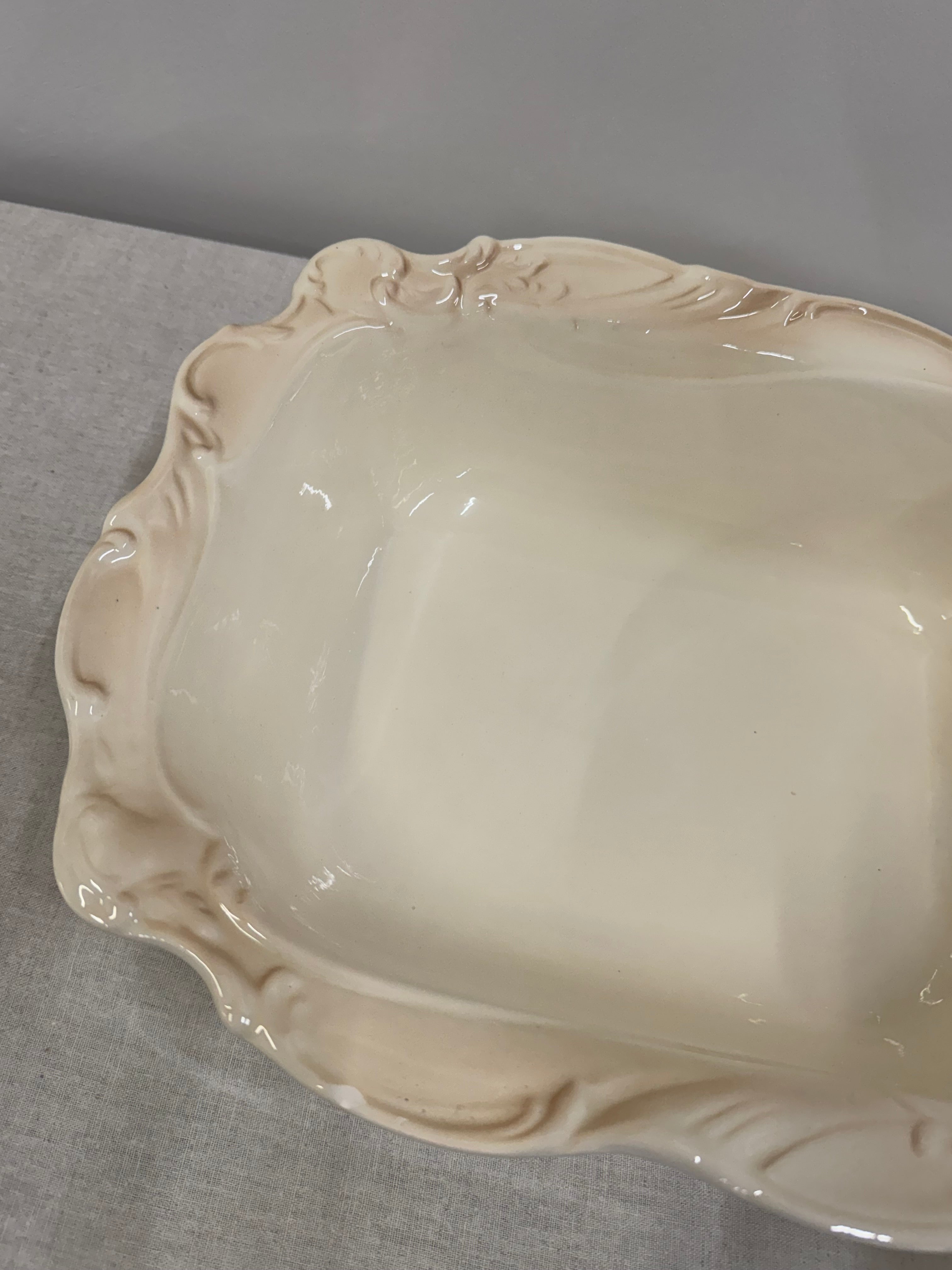 Vintage Cream Pitcher and Bowl Set