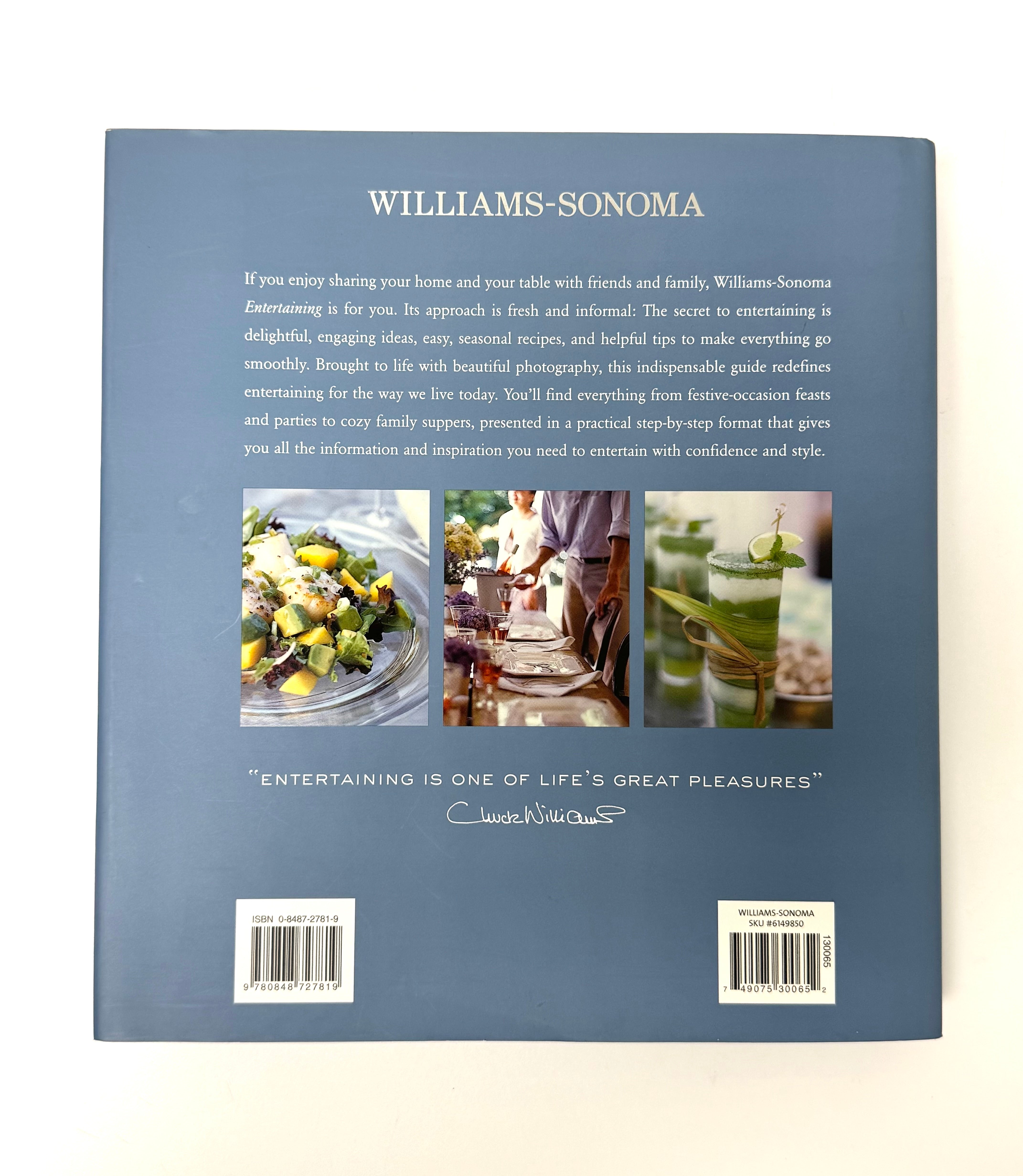 Williams-Sonoma 'Entertaining' Hardcover
