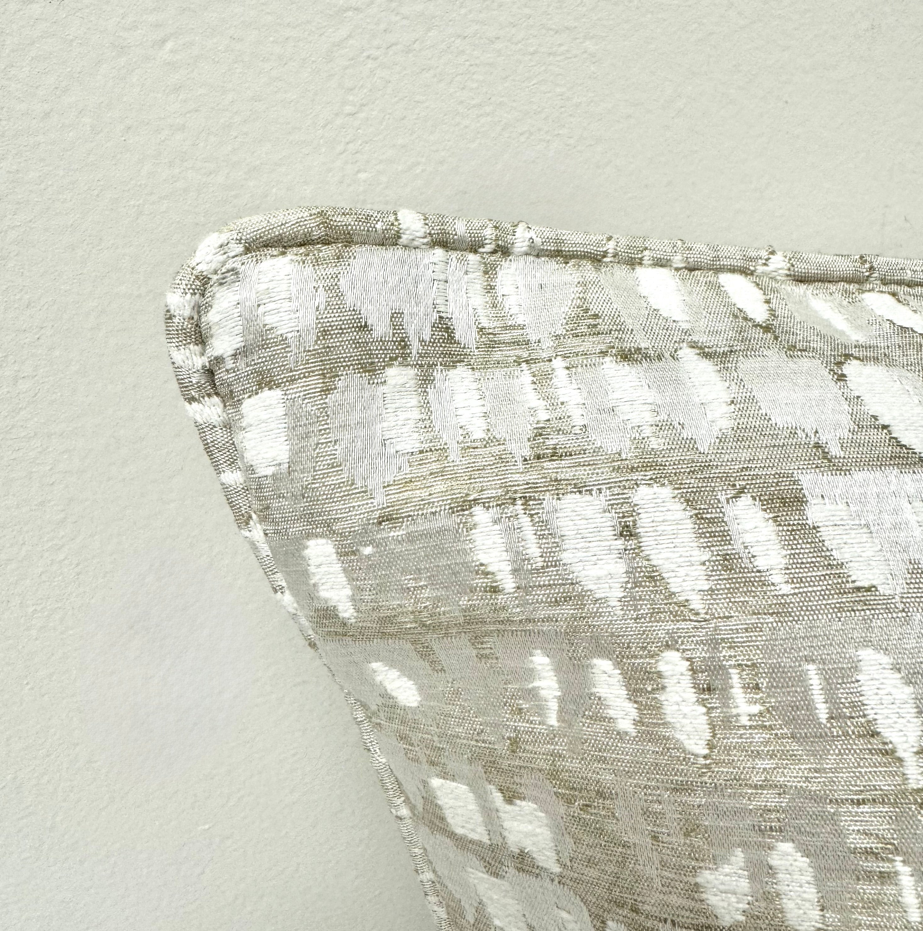Custom Silk Abstract Dot 20" Pillow