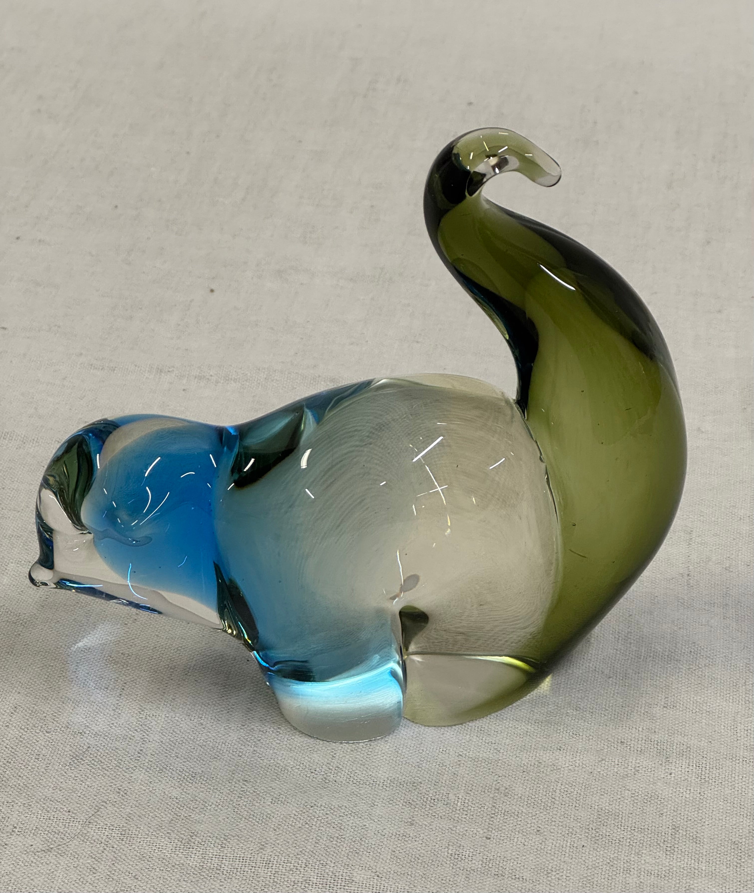 Lemur Art Glass Sculpture