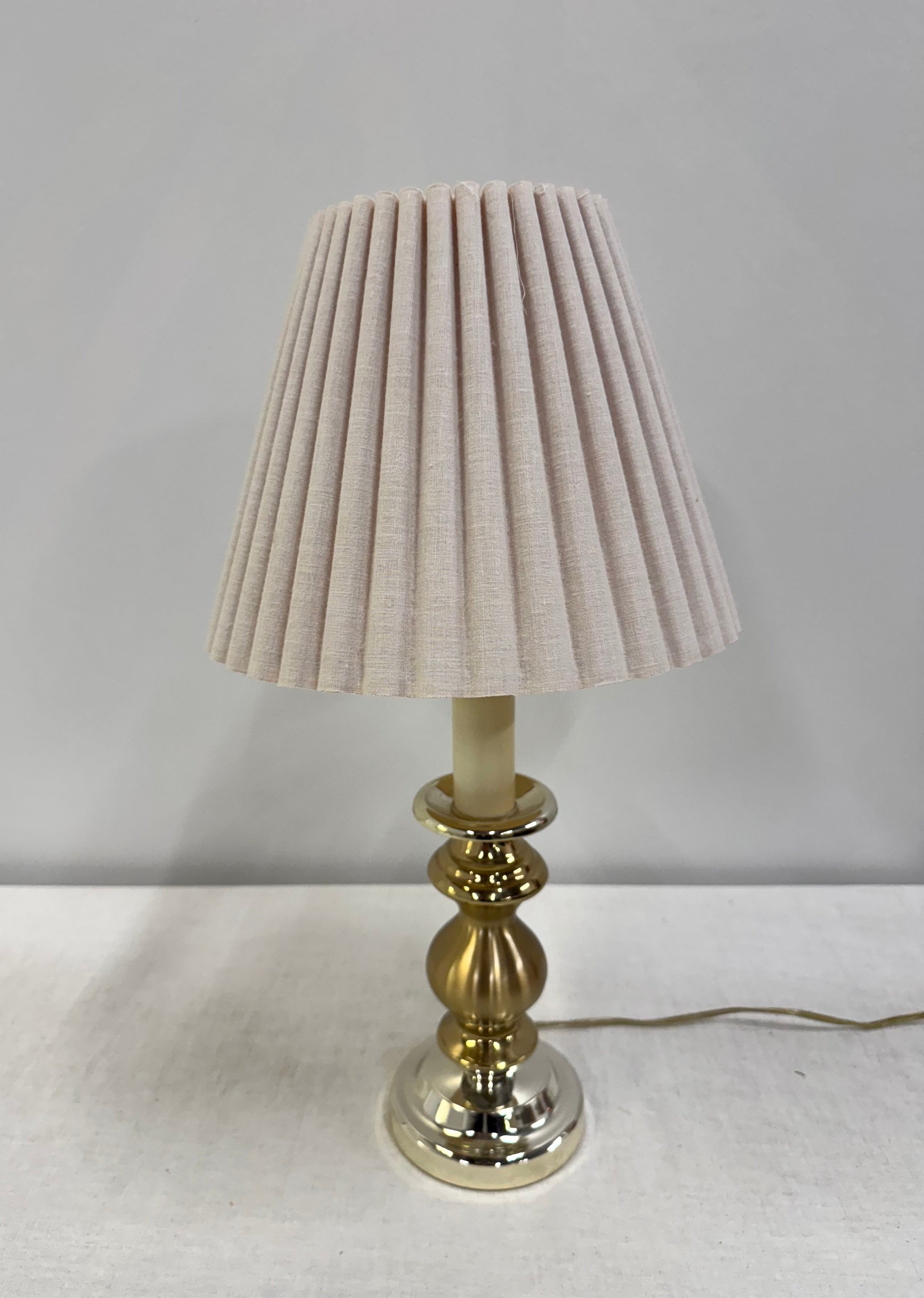 Brass and Chrome Lamp