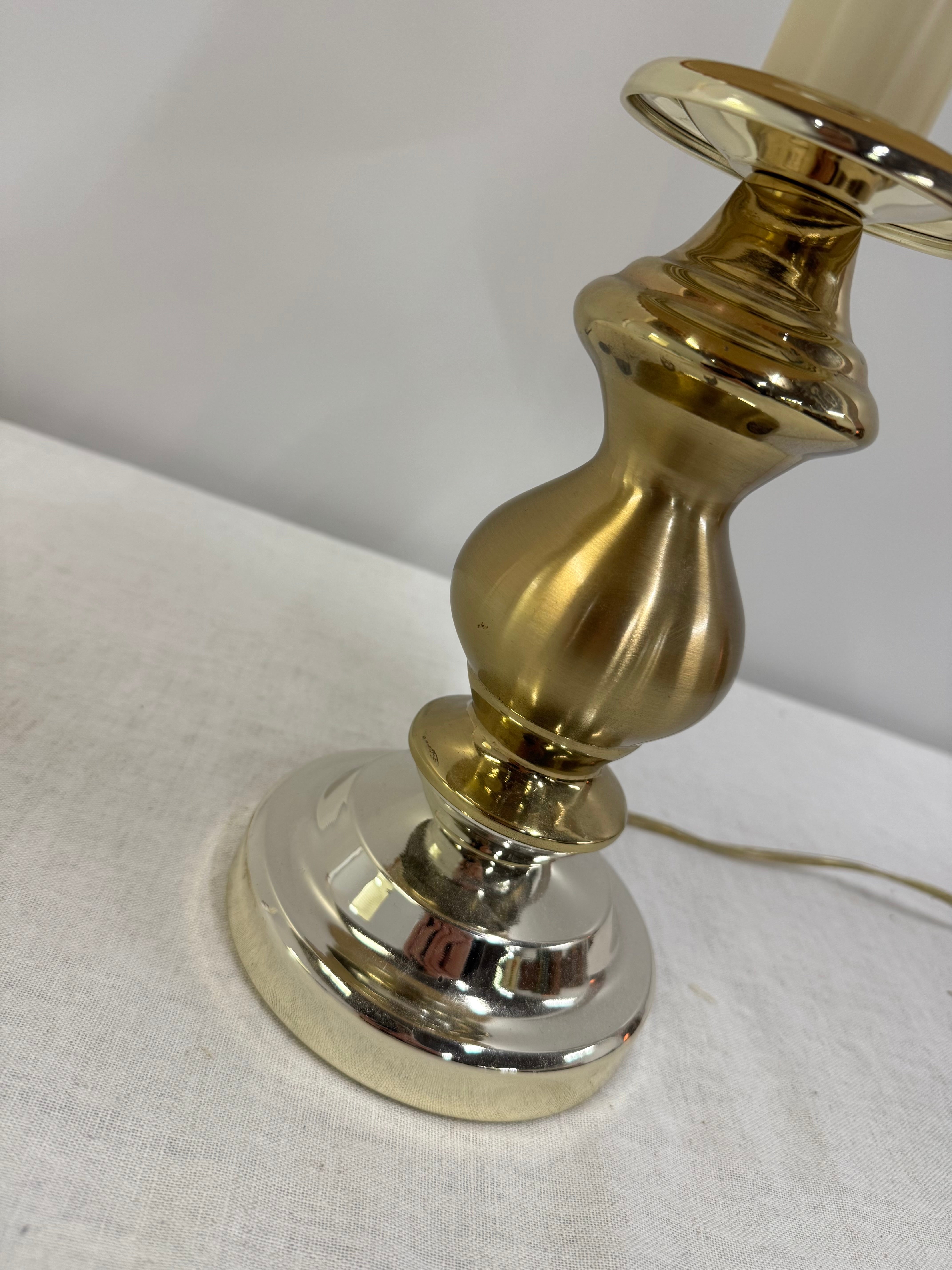 Brass and Chrome Lamp