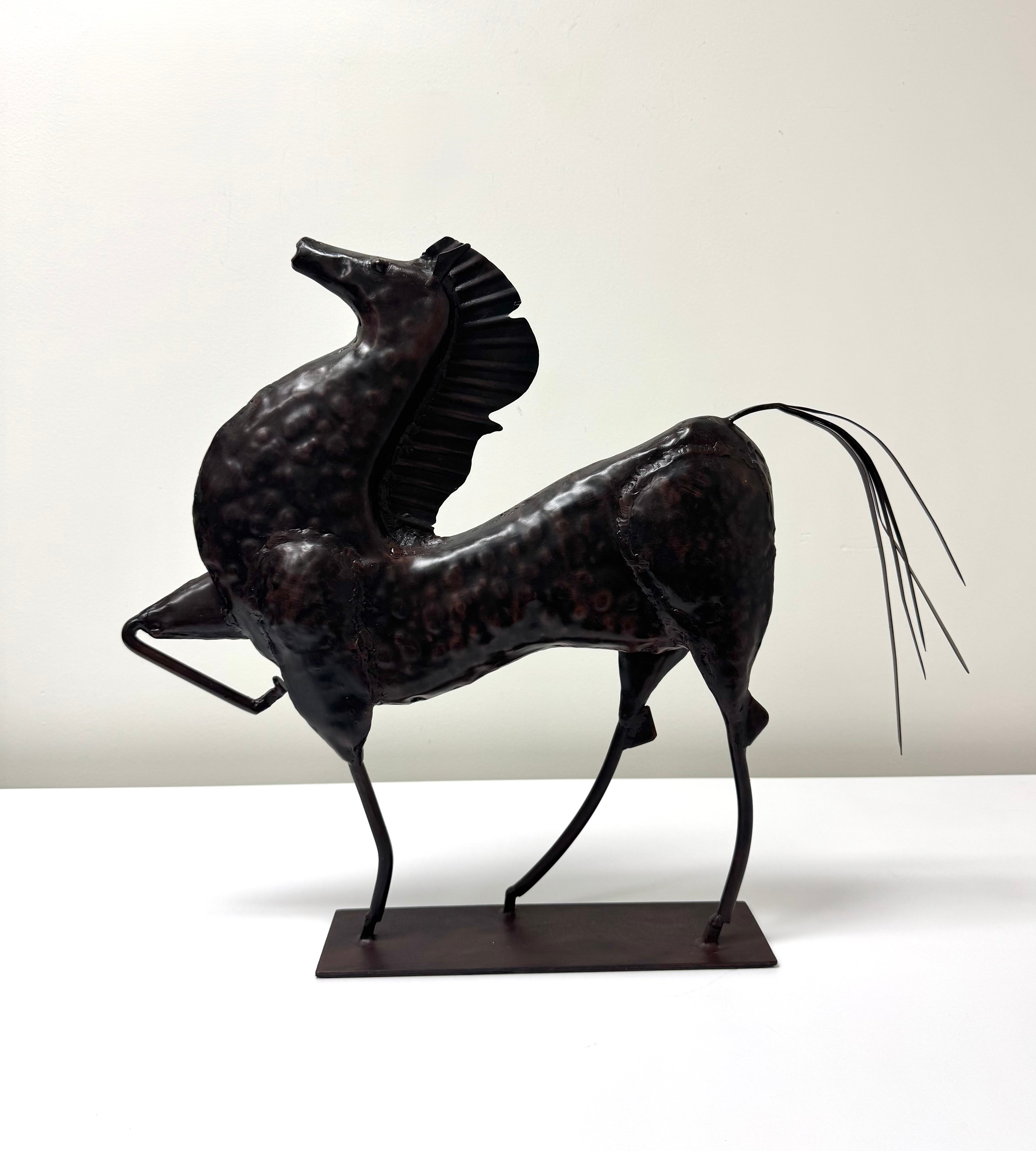 Metal Horse Figure