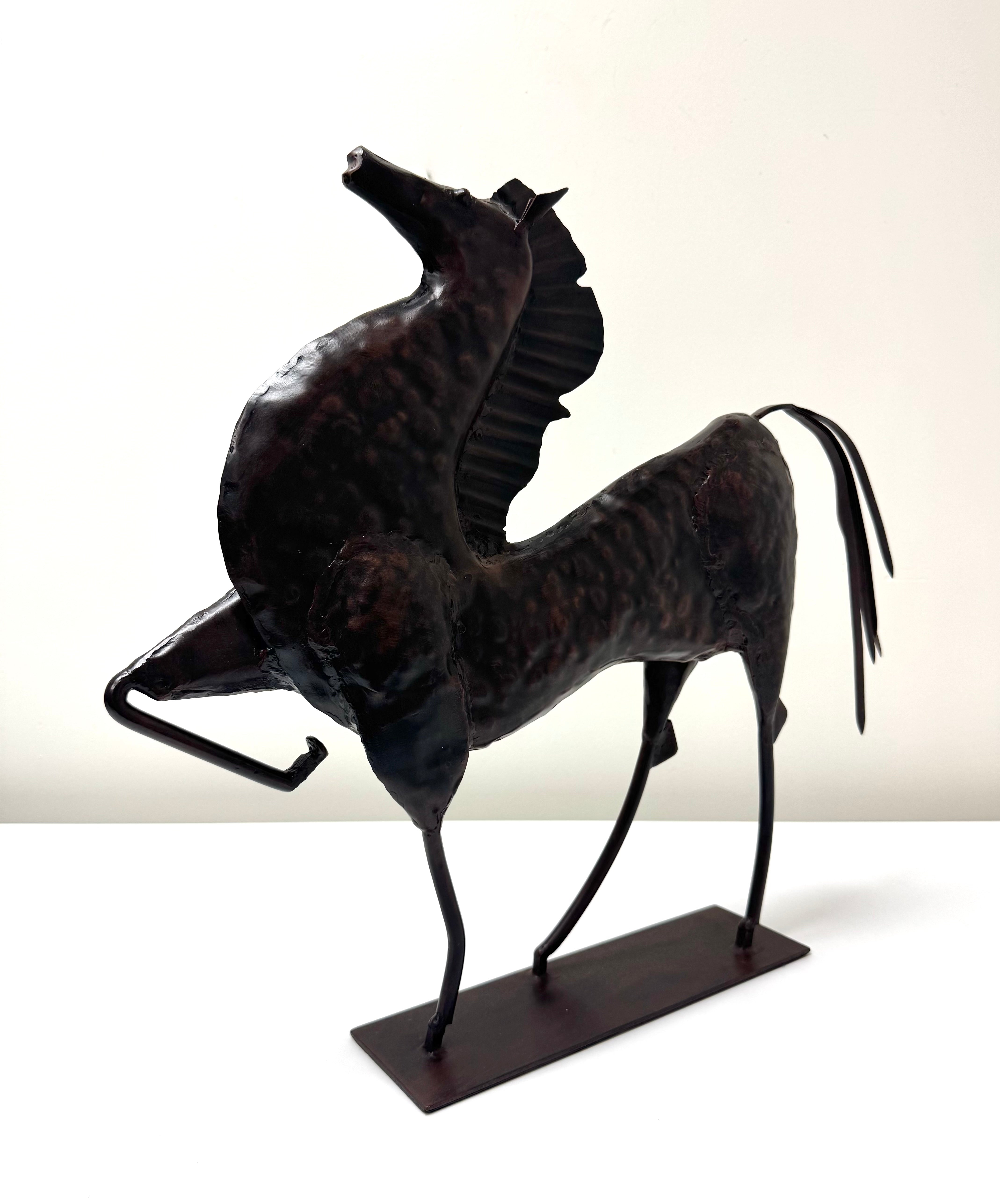Metal Horse Figure