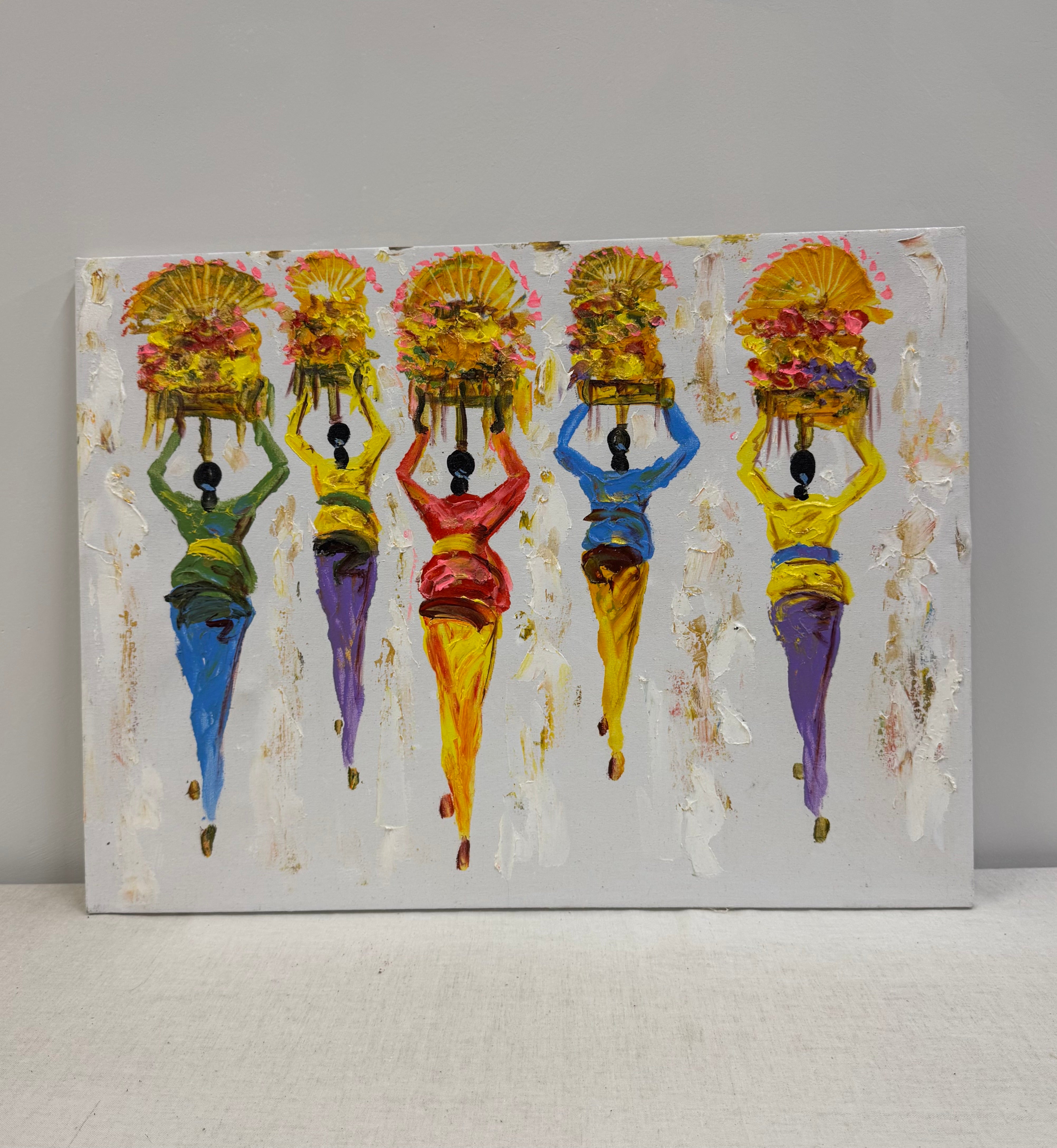 Balinese Original Art on Canvas