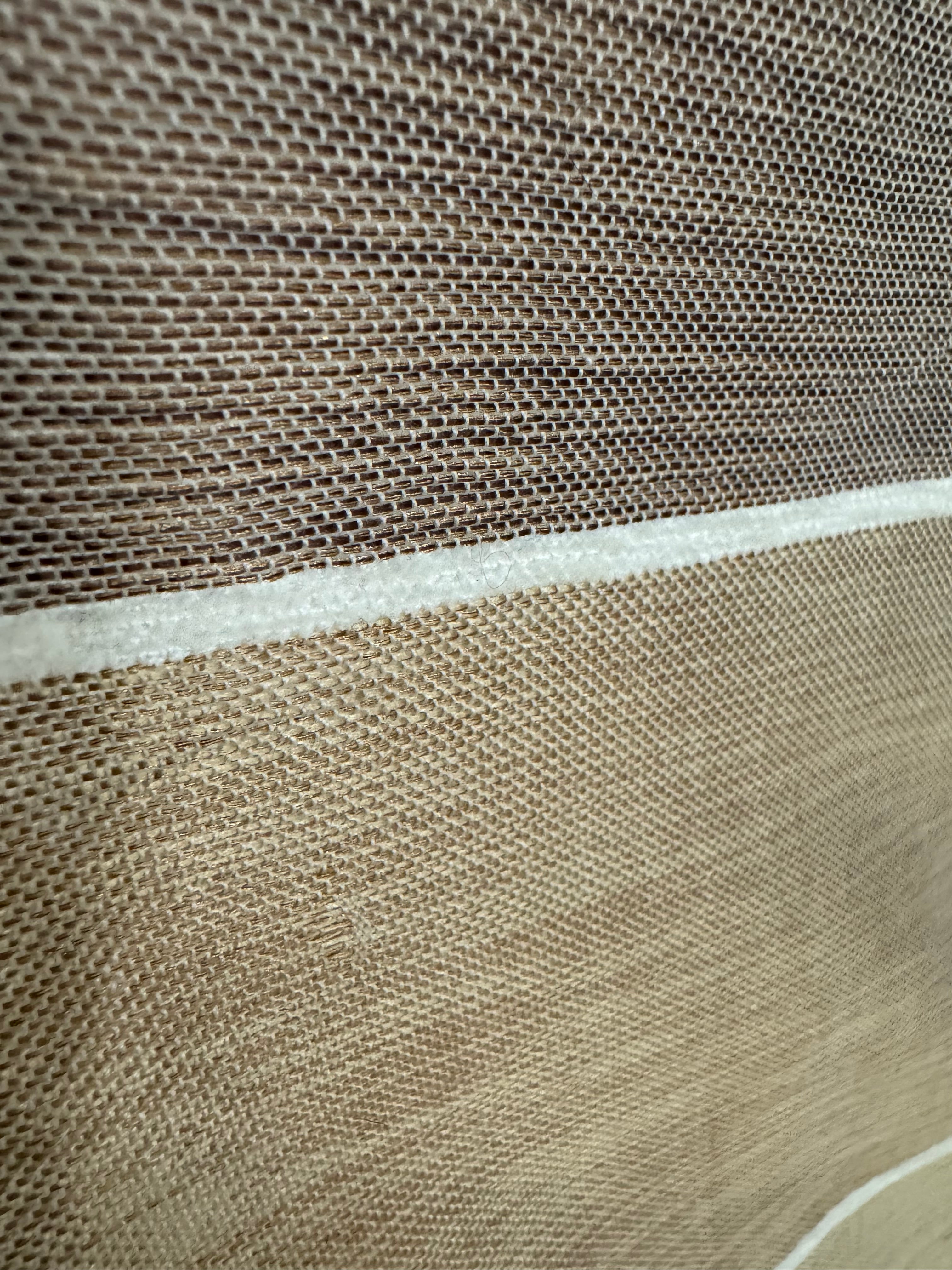 Shimmer Cotton Neutral Stripe 67" x 120" Throw