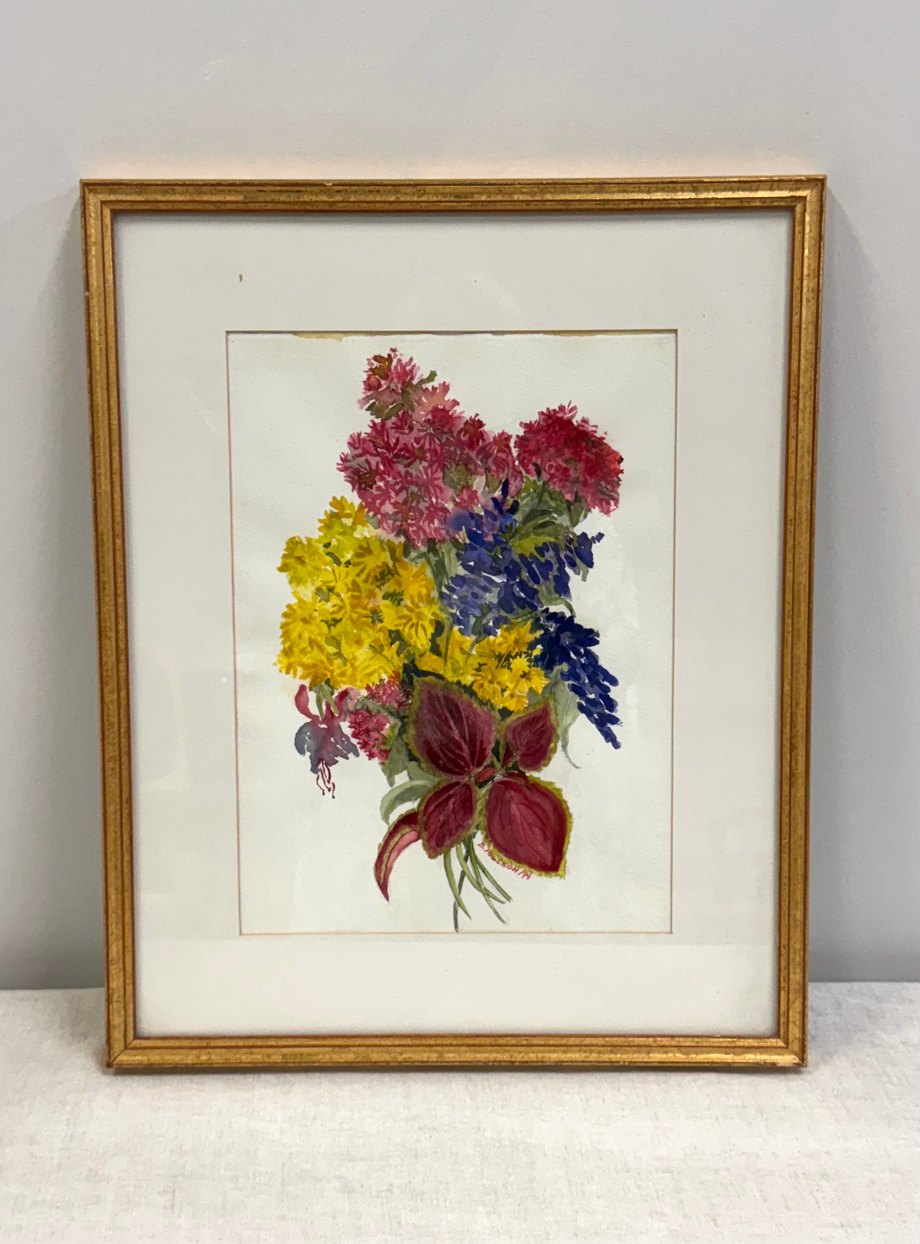 'Floral Bouquet' Original Watercolour