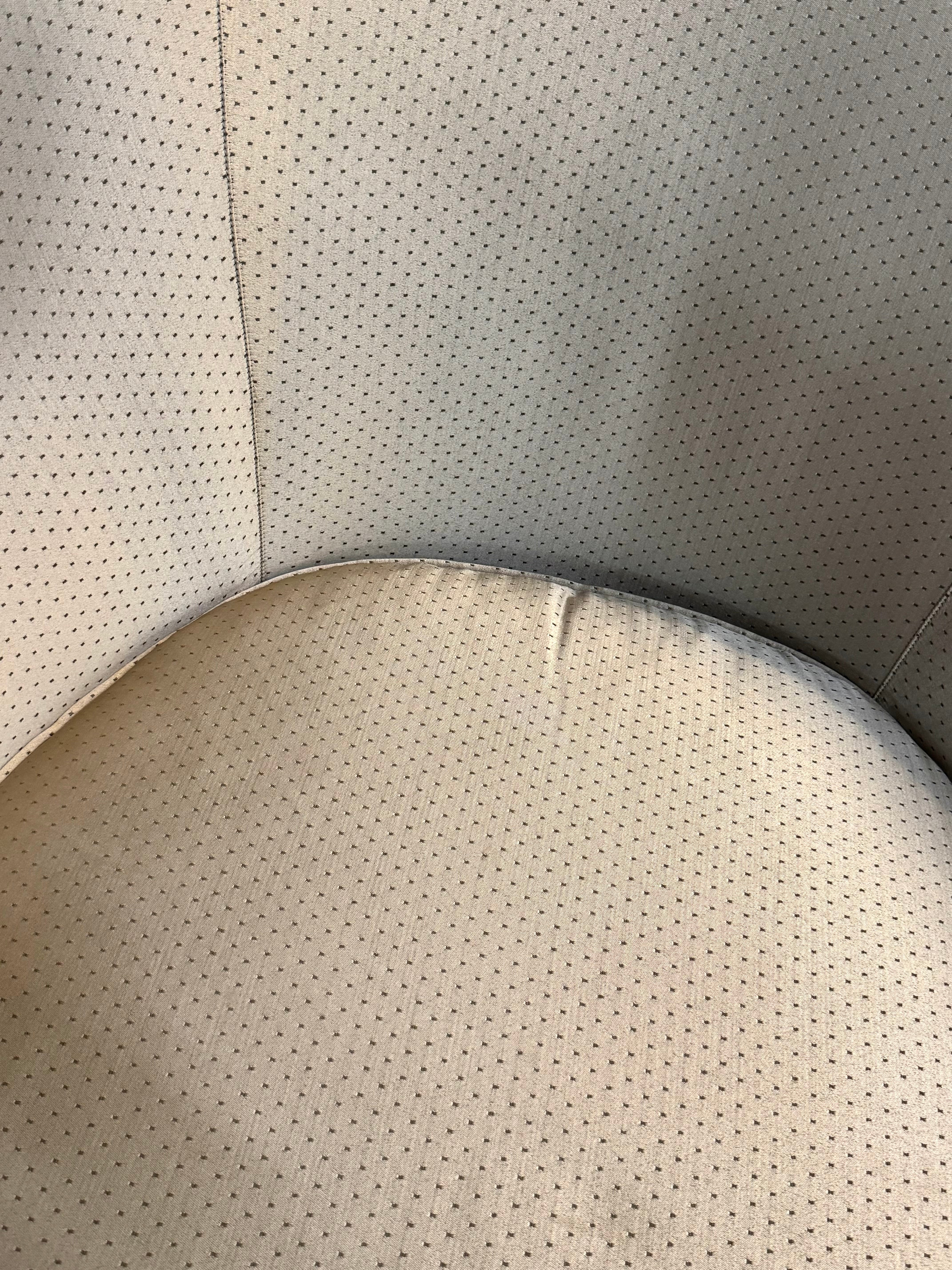 Custom LILLIAN AUGUST French Taupe Bergere Chair