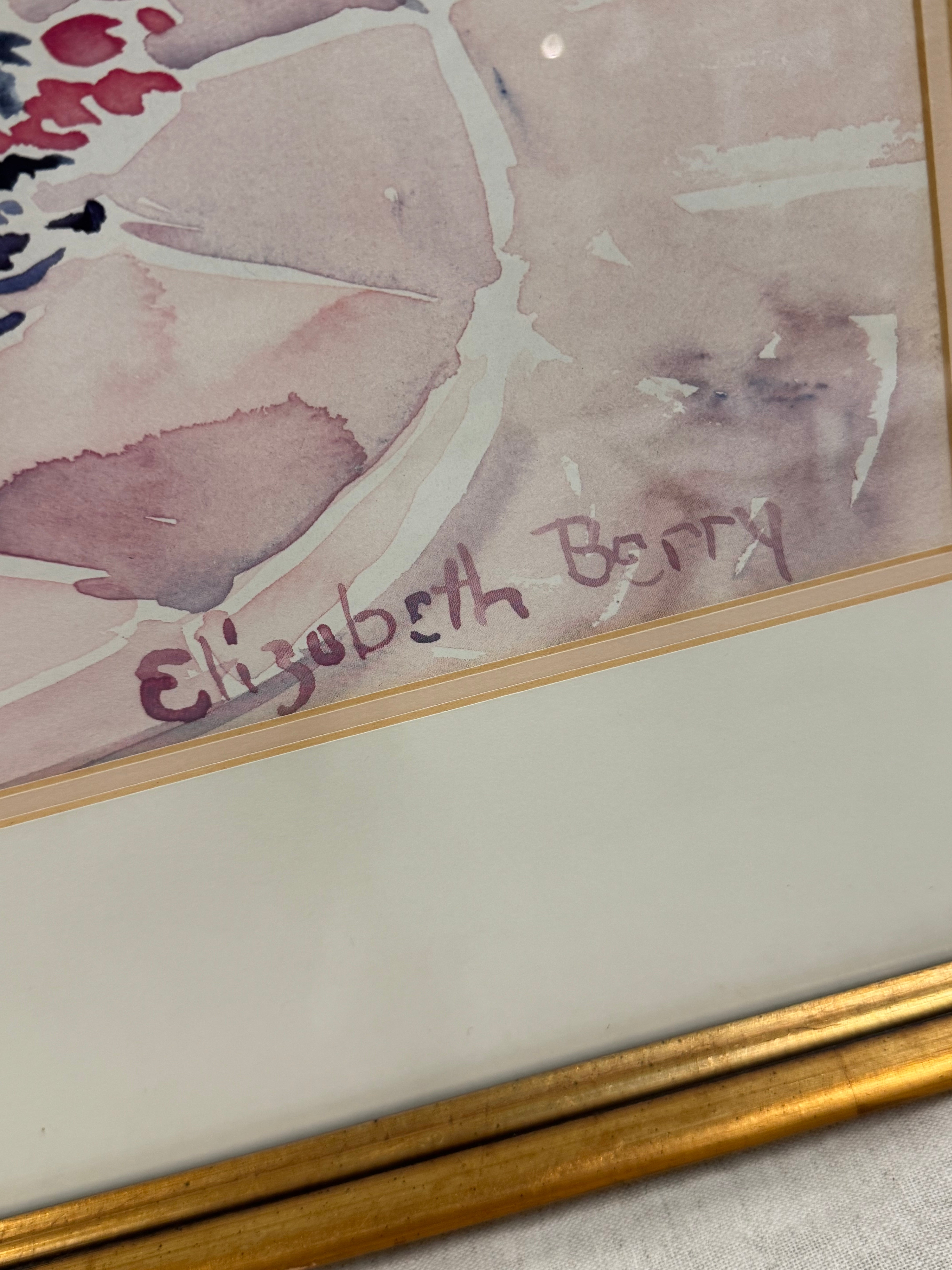 'Kingston Rd. Market' Original Watercolour