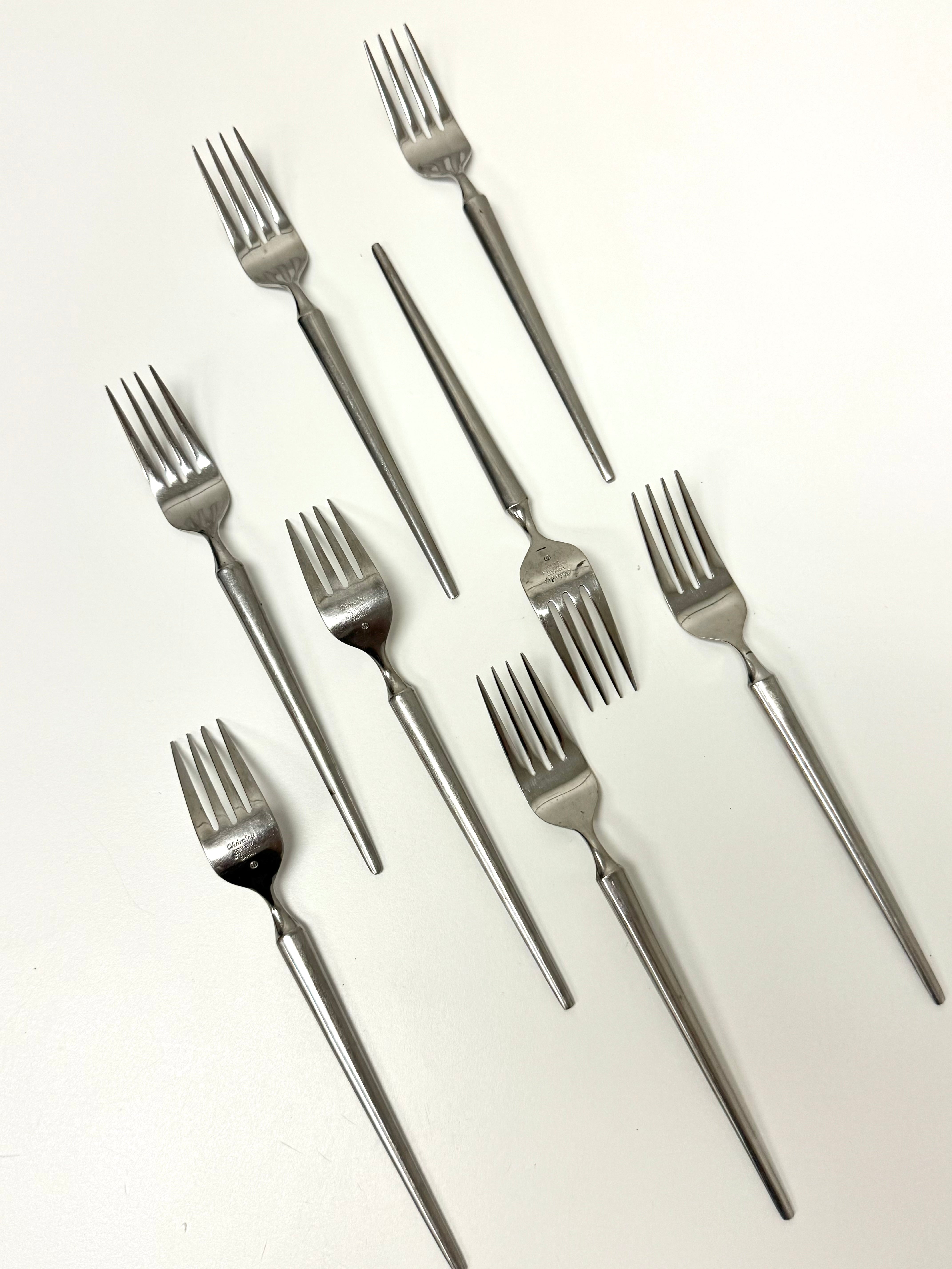 'Chivalry' MCM Stainless Steel Flatware Set for 7 Plus