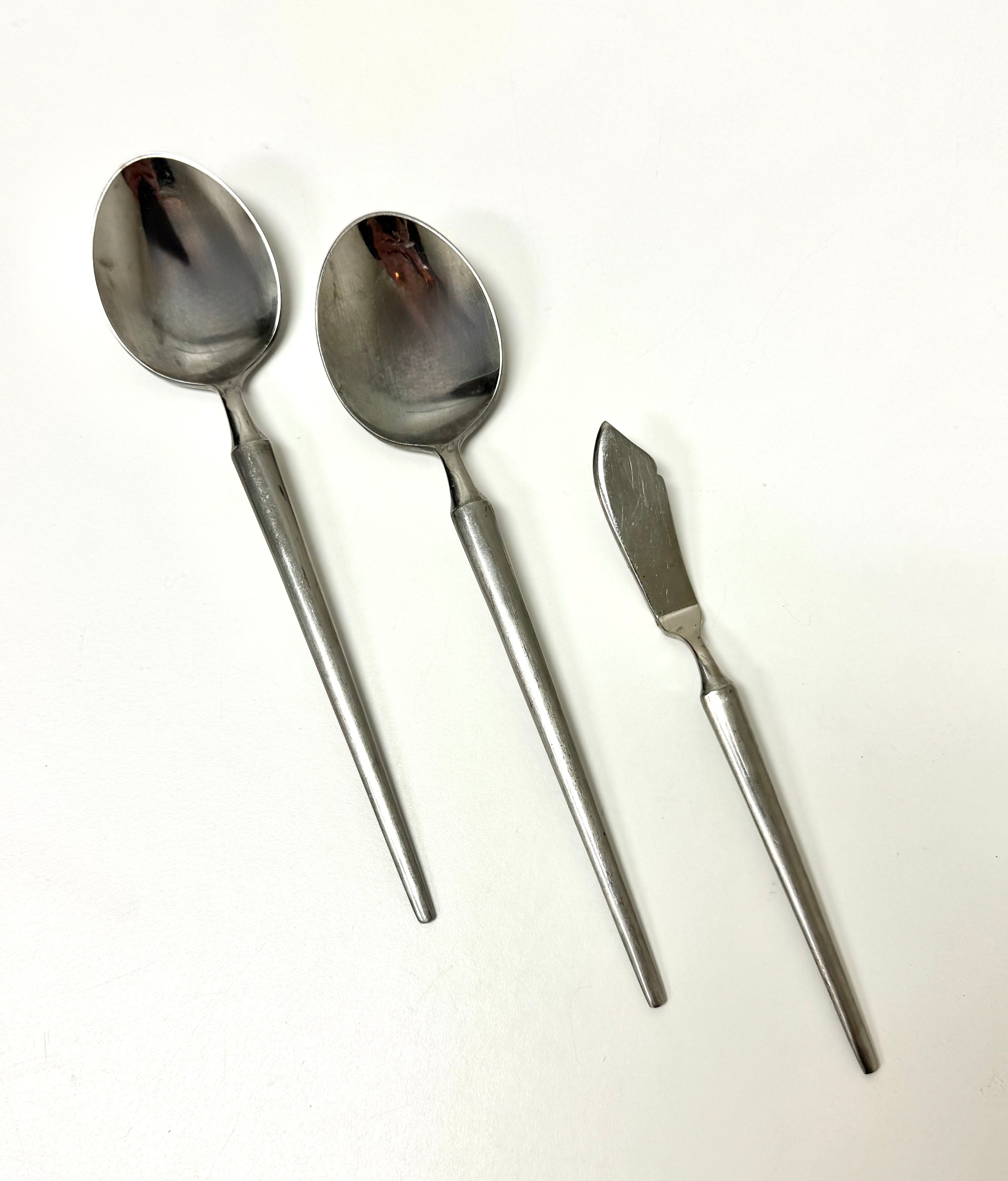 'Chivalry' MCM Stainless Steel Flatware Set for 7 Plus