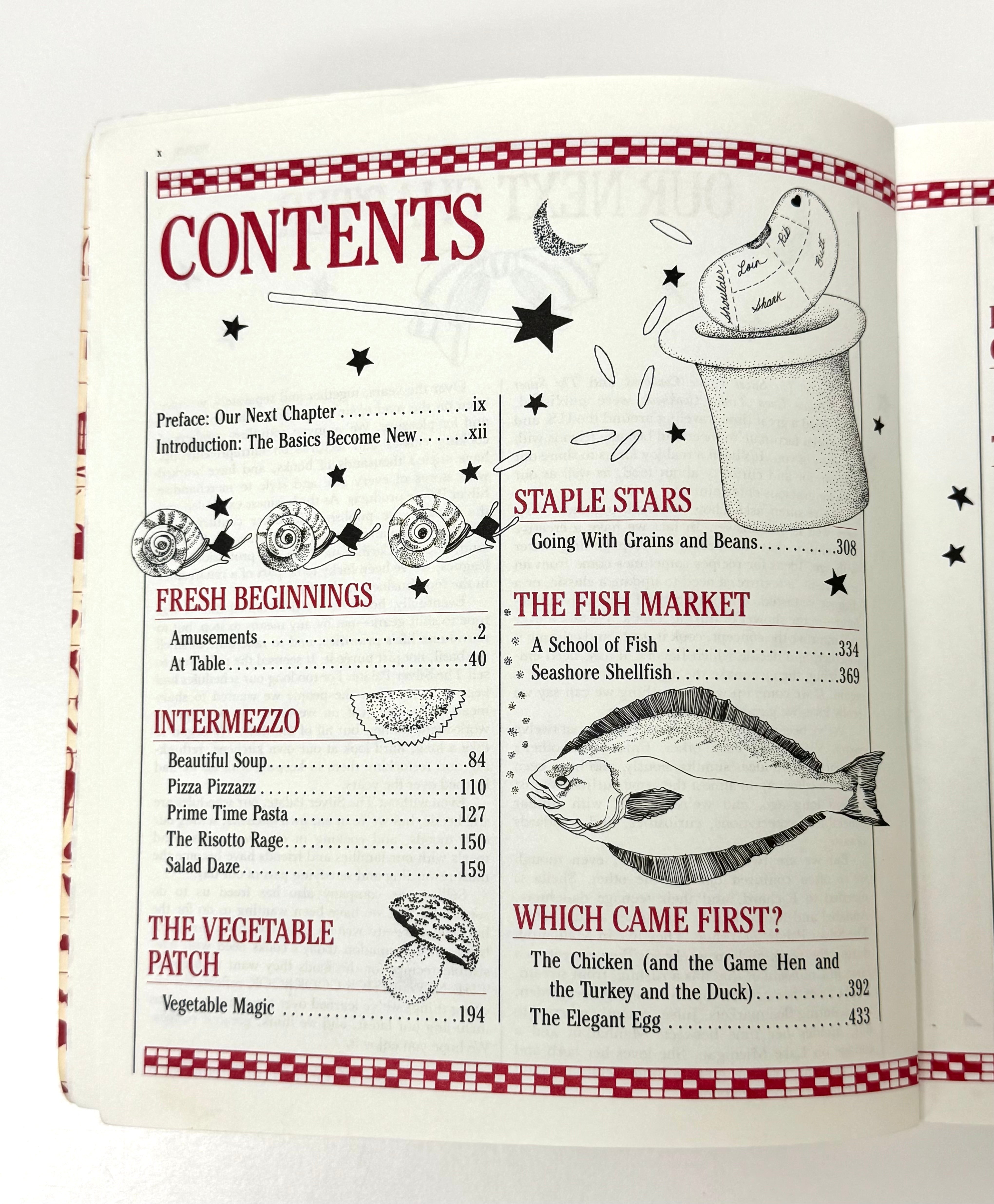 Vintage 'The New Basics Cookbook' Softcover