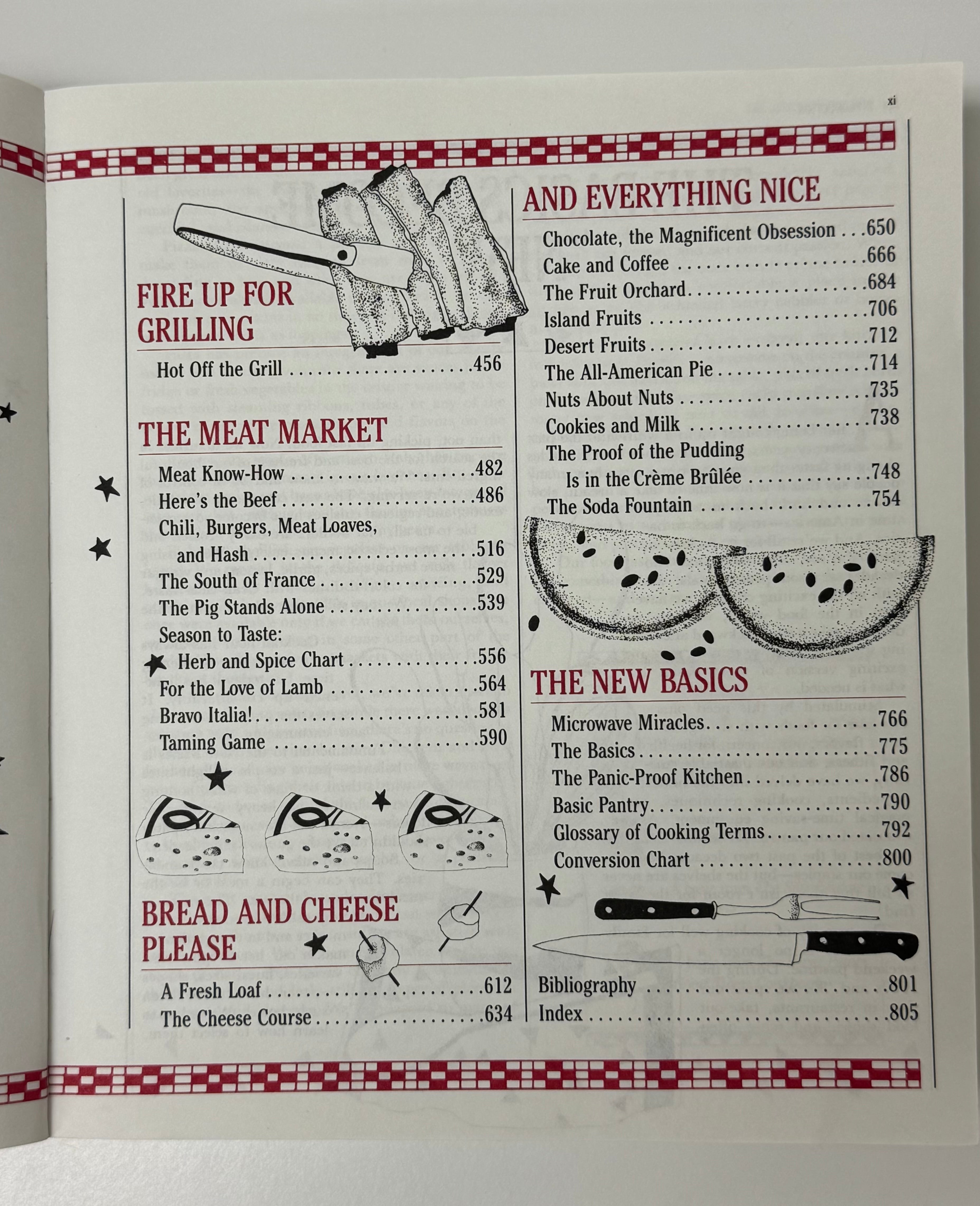 Vintage 'The New Basics Cookbook' Softcover
