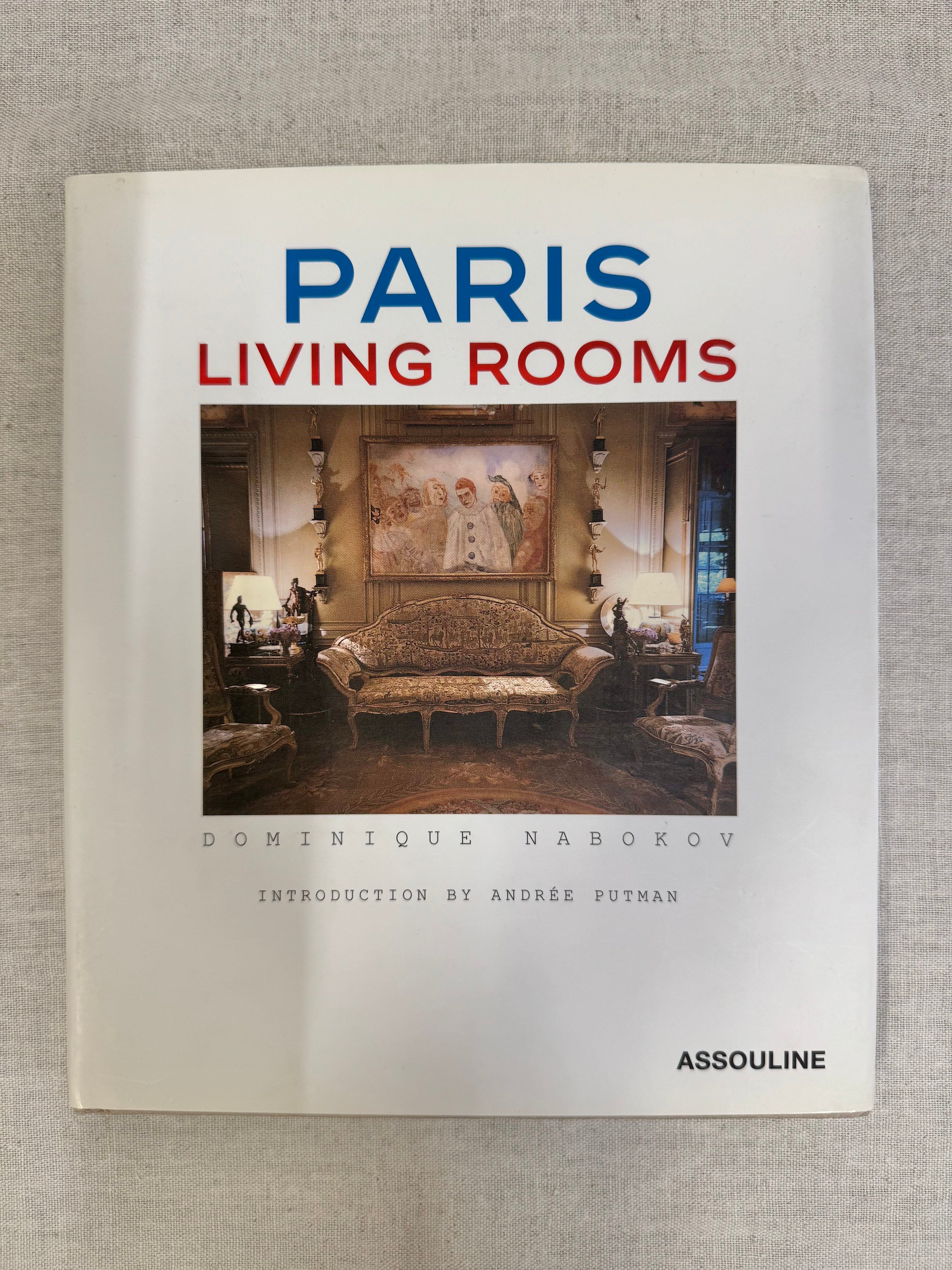 'Paris Living Rooms' Hardcover