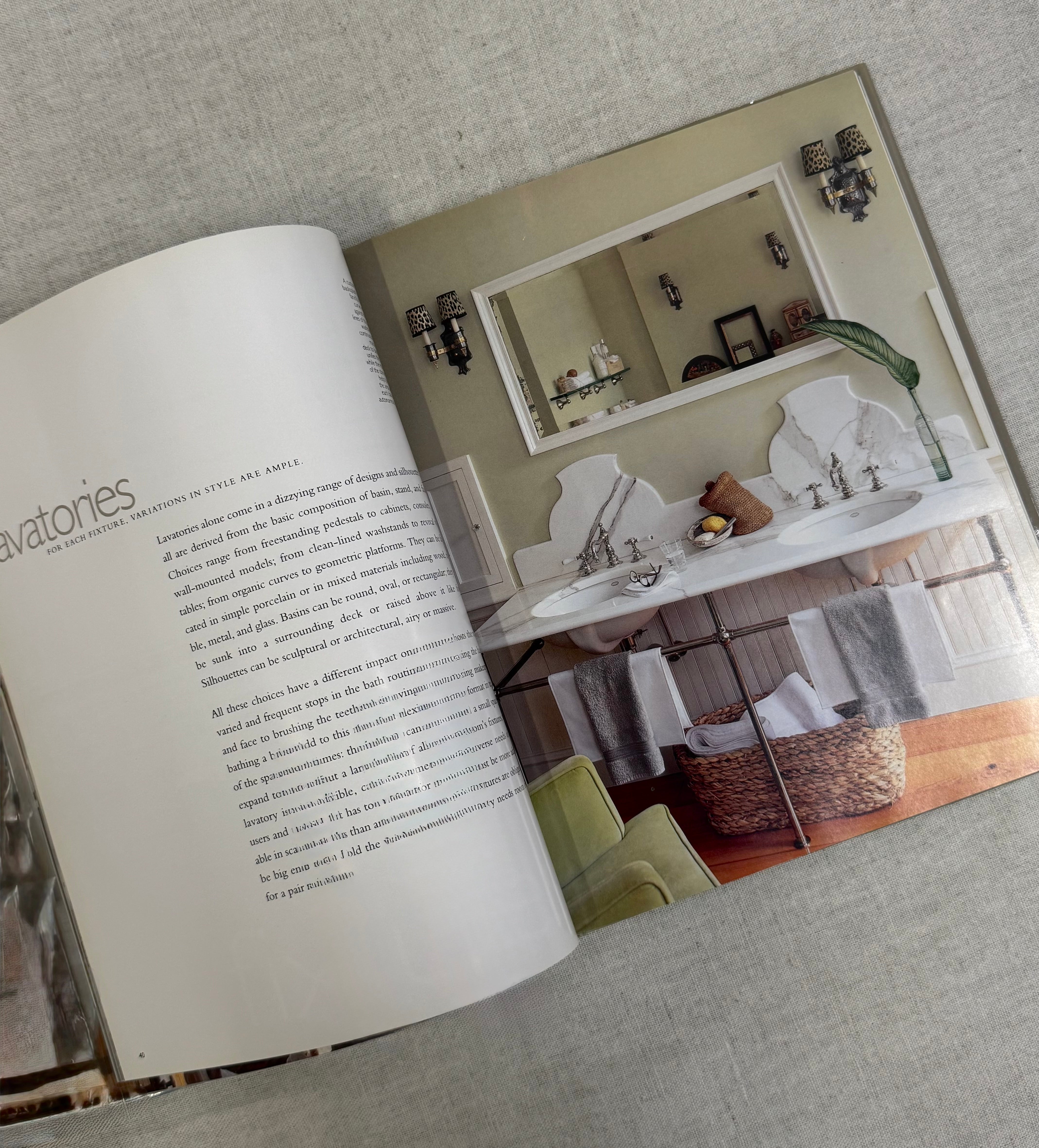 'Waterworks Inventing Bath Style' Hardcover