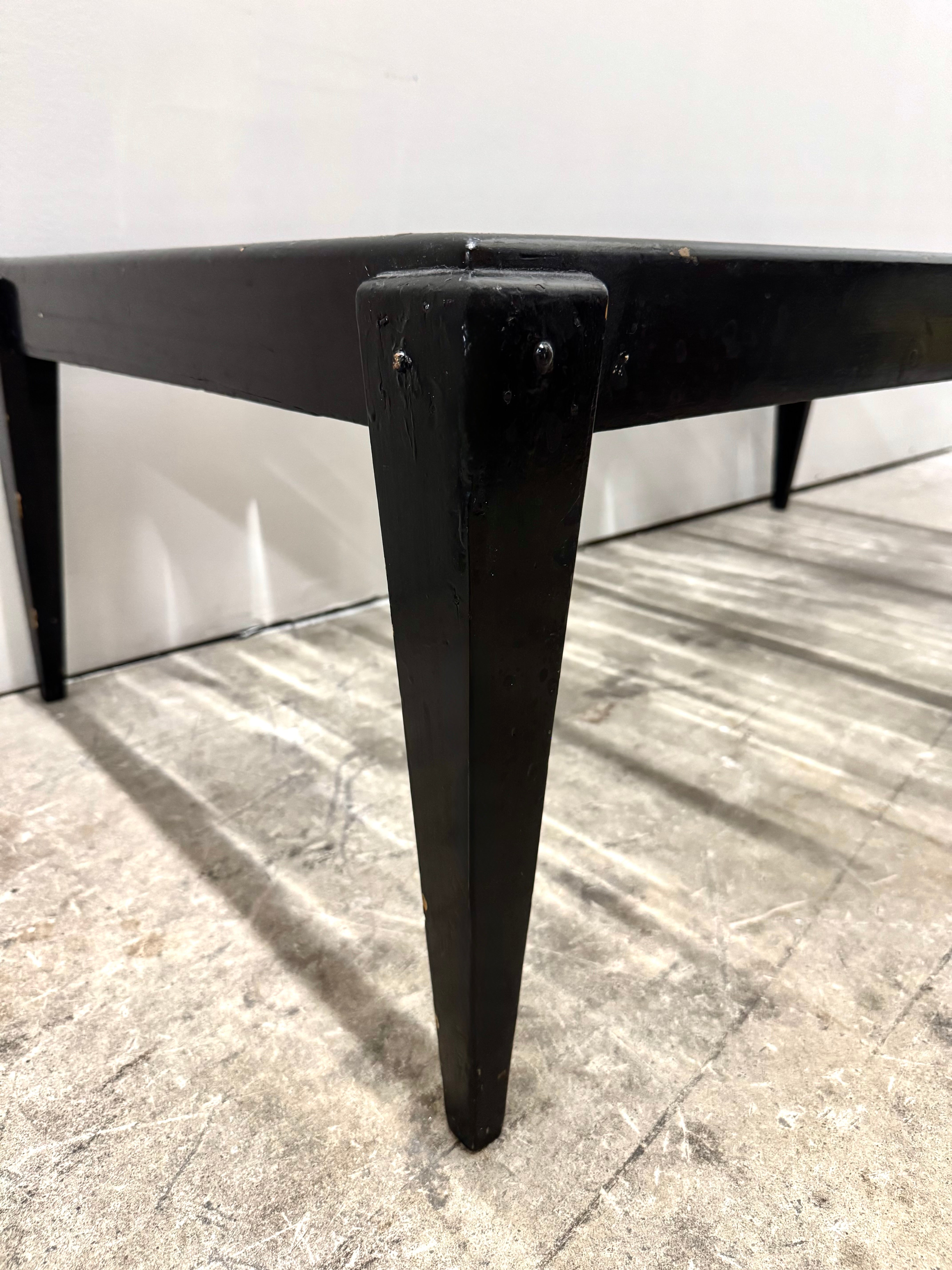 Industrial Loft Glass-block Coffee Table