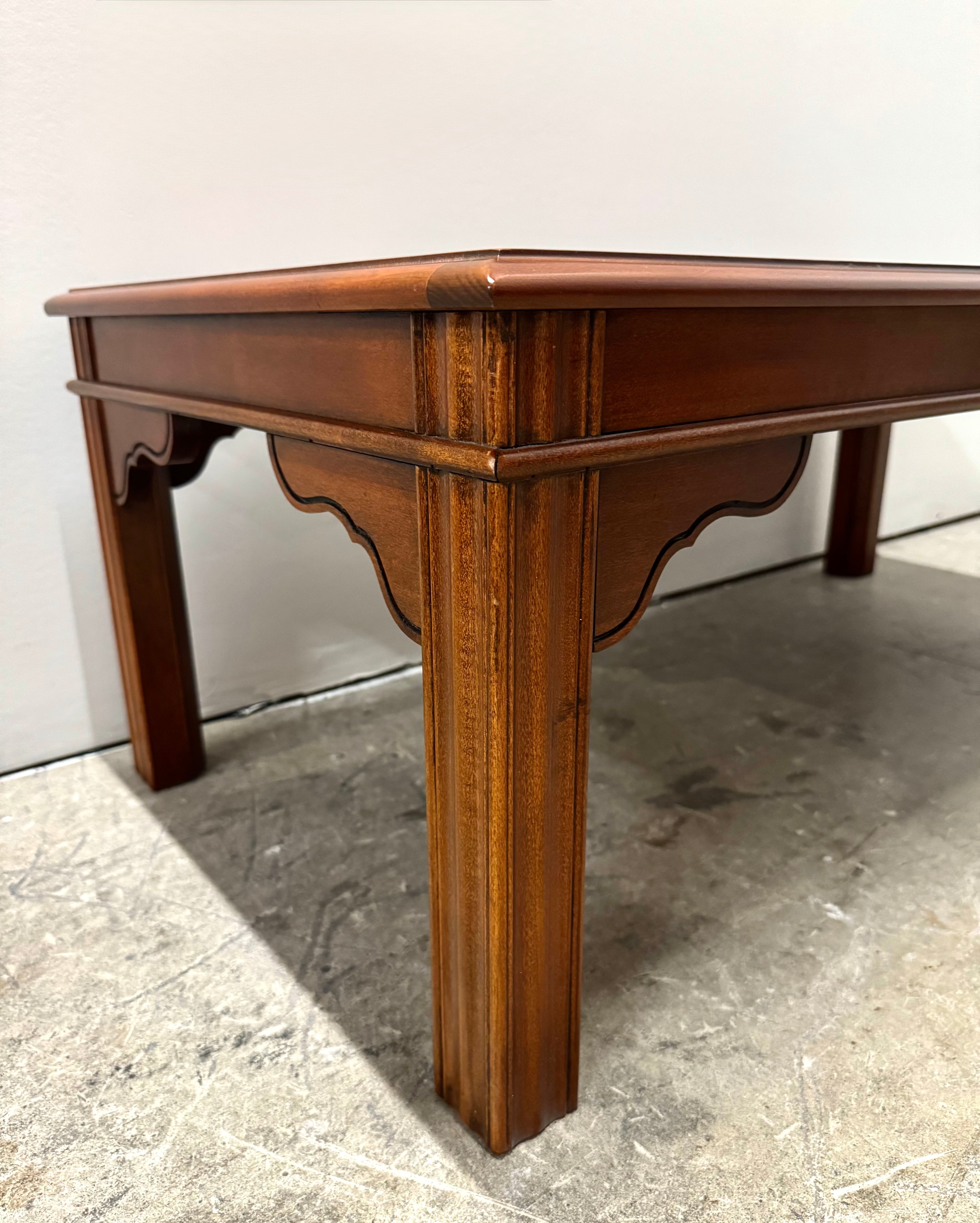 DREXEL HERITAGE Dark Cherry Coffee Table