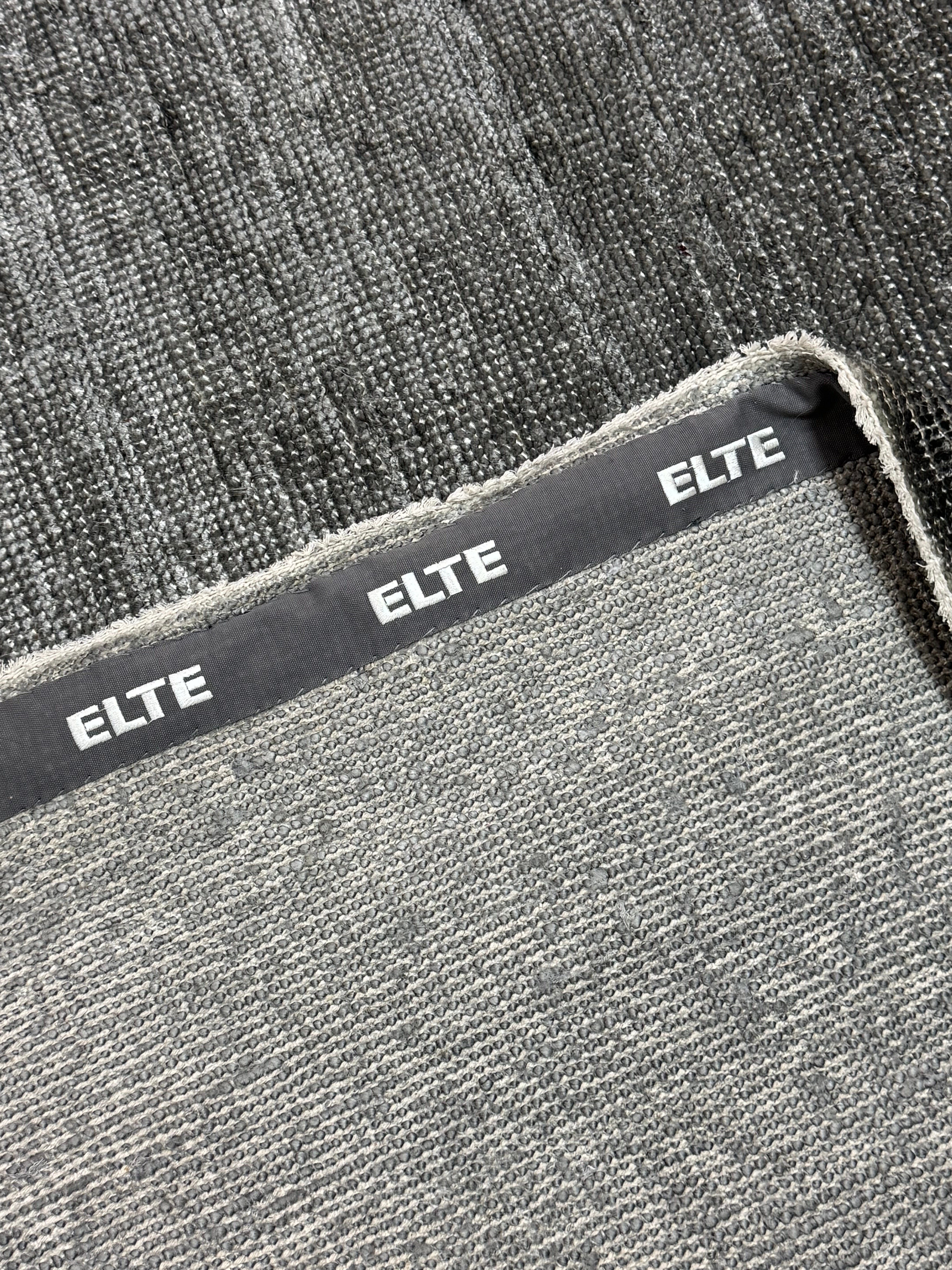 NEW! ELTE 'Midori' Graphite 6' x 9' Banana Silk Rug