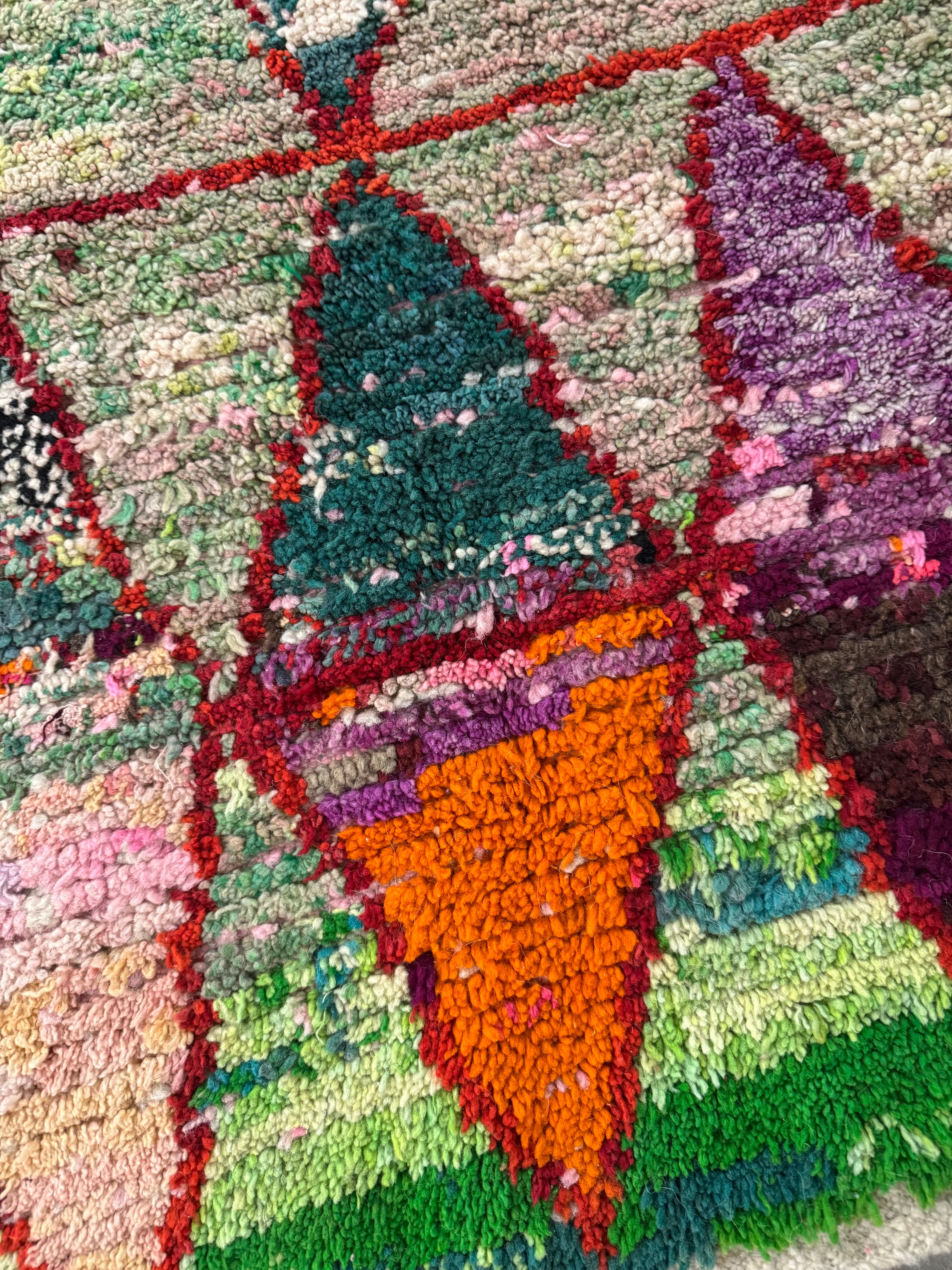 Moroccan Multi-colour 40" x 60" Rug