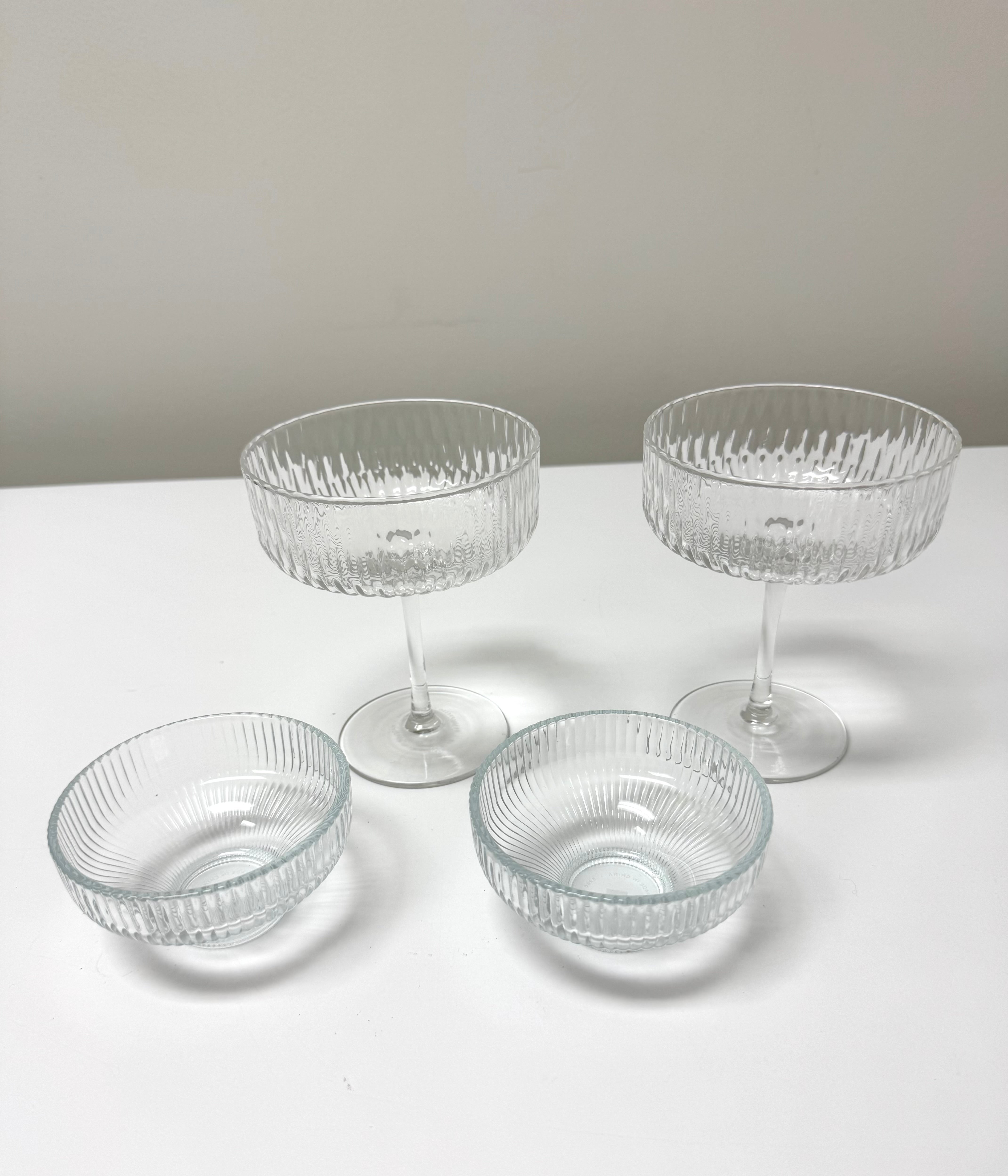 NESPRESSO Cocktail & Dessert Glasses Set of 4