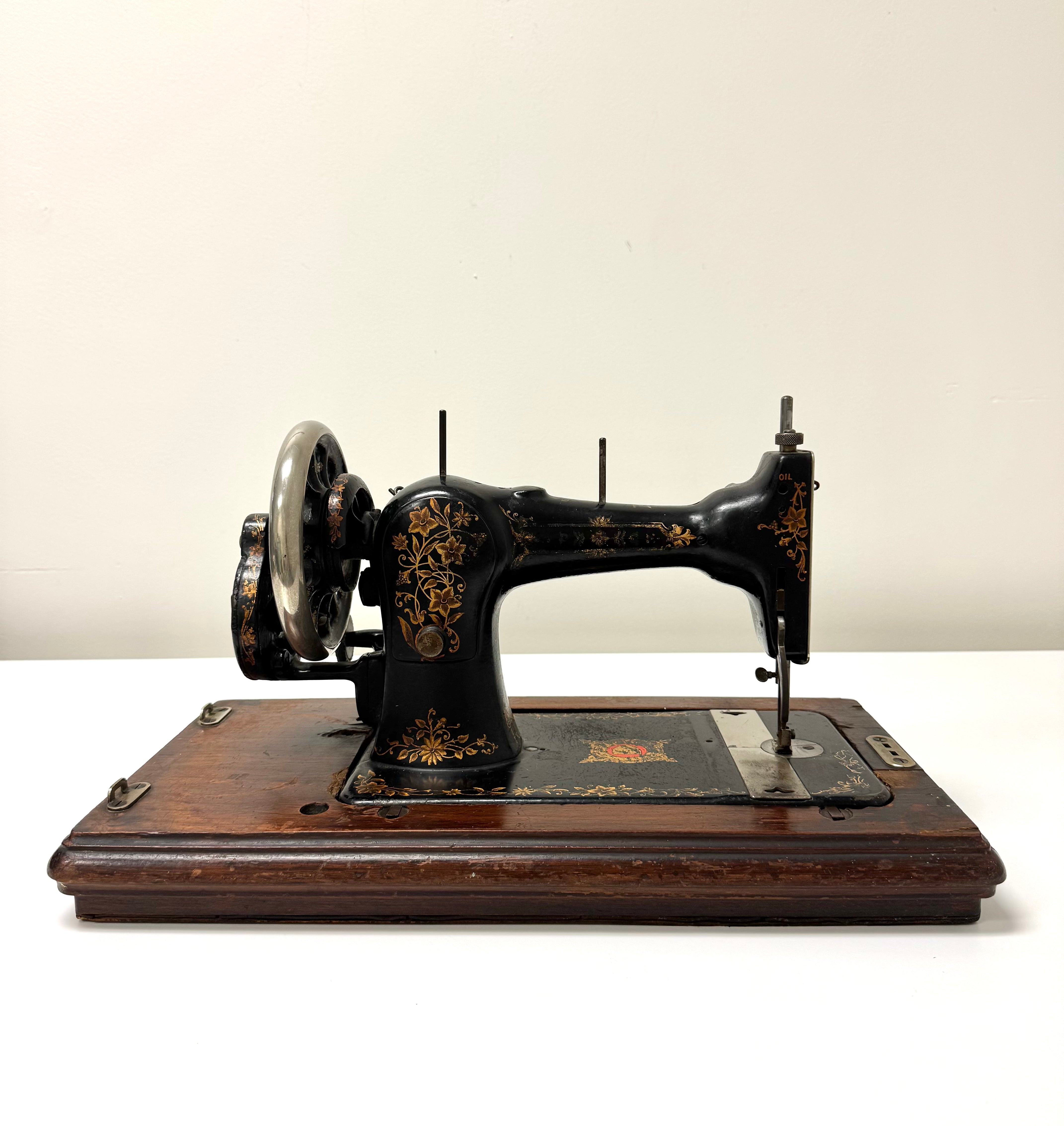 Antique English 'The Briton' Manual Sewing Machine
