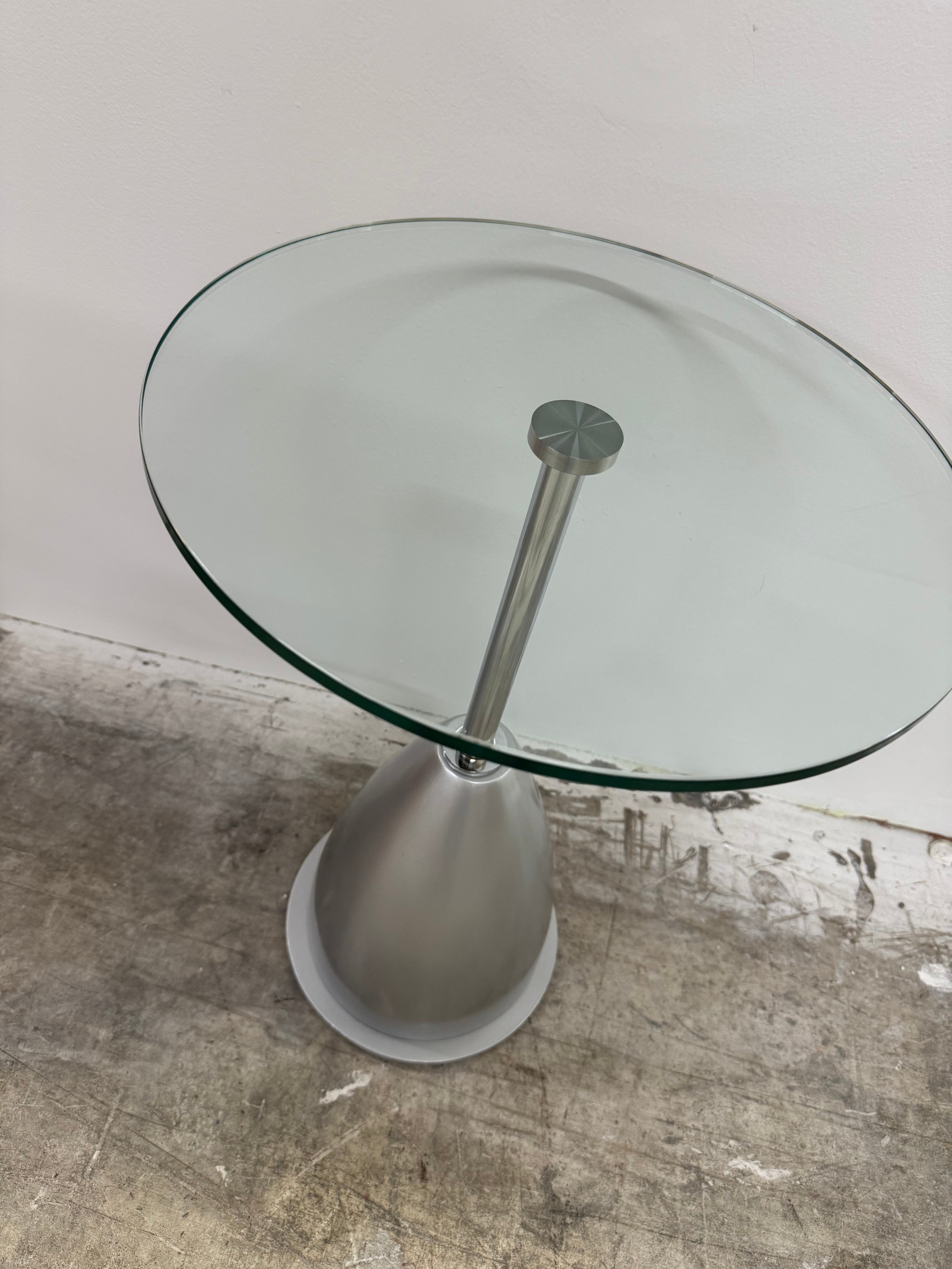 Modern Glass Side Table