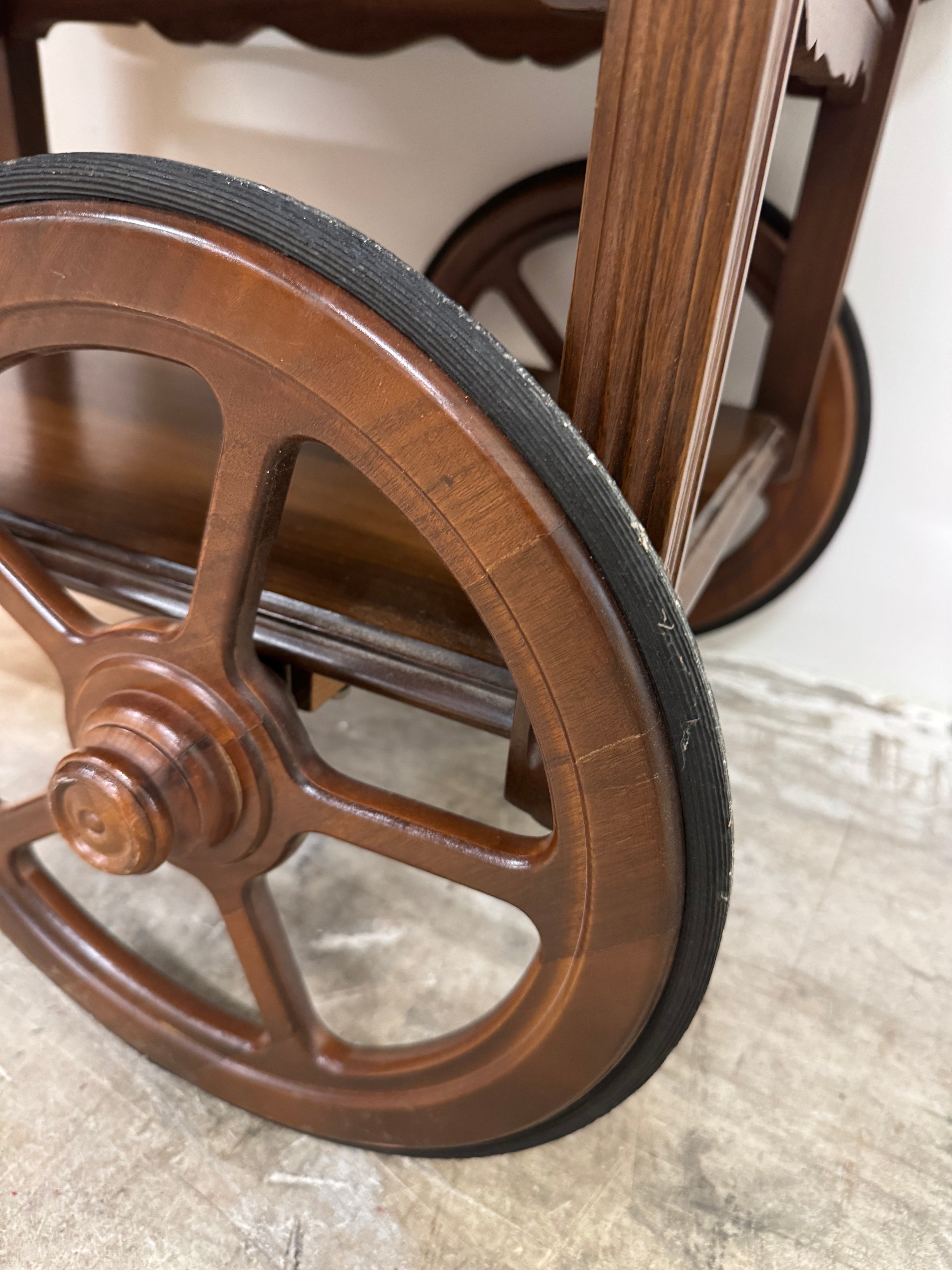 Vintage Drop-leaf Trolley