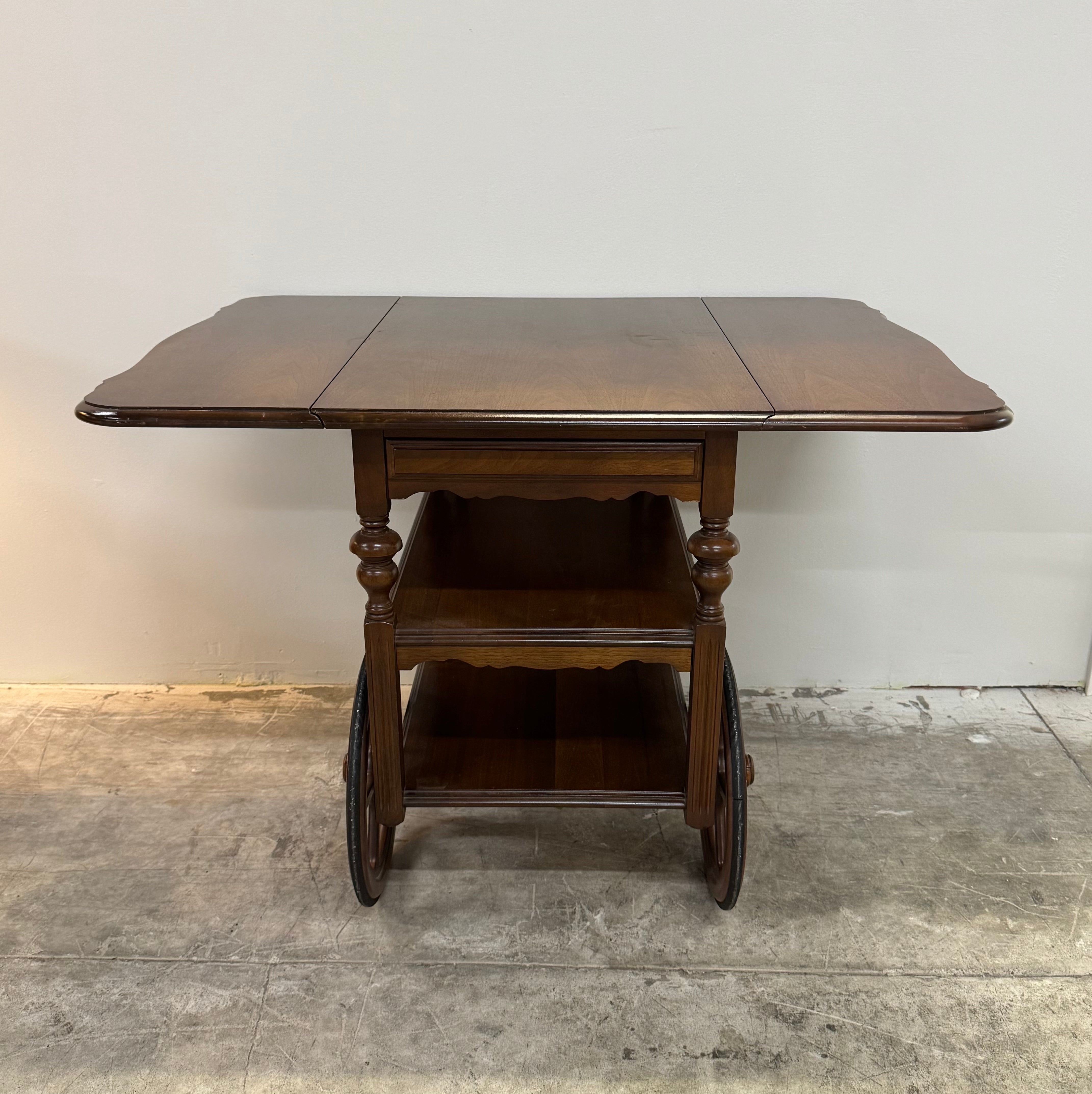 Vintage Drop-leaf Trolley