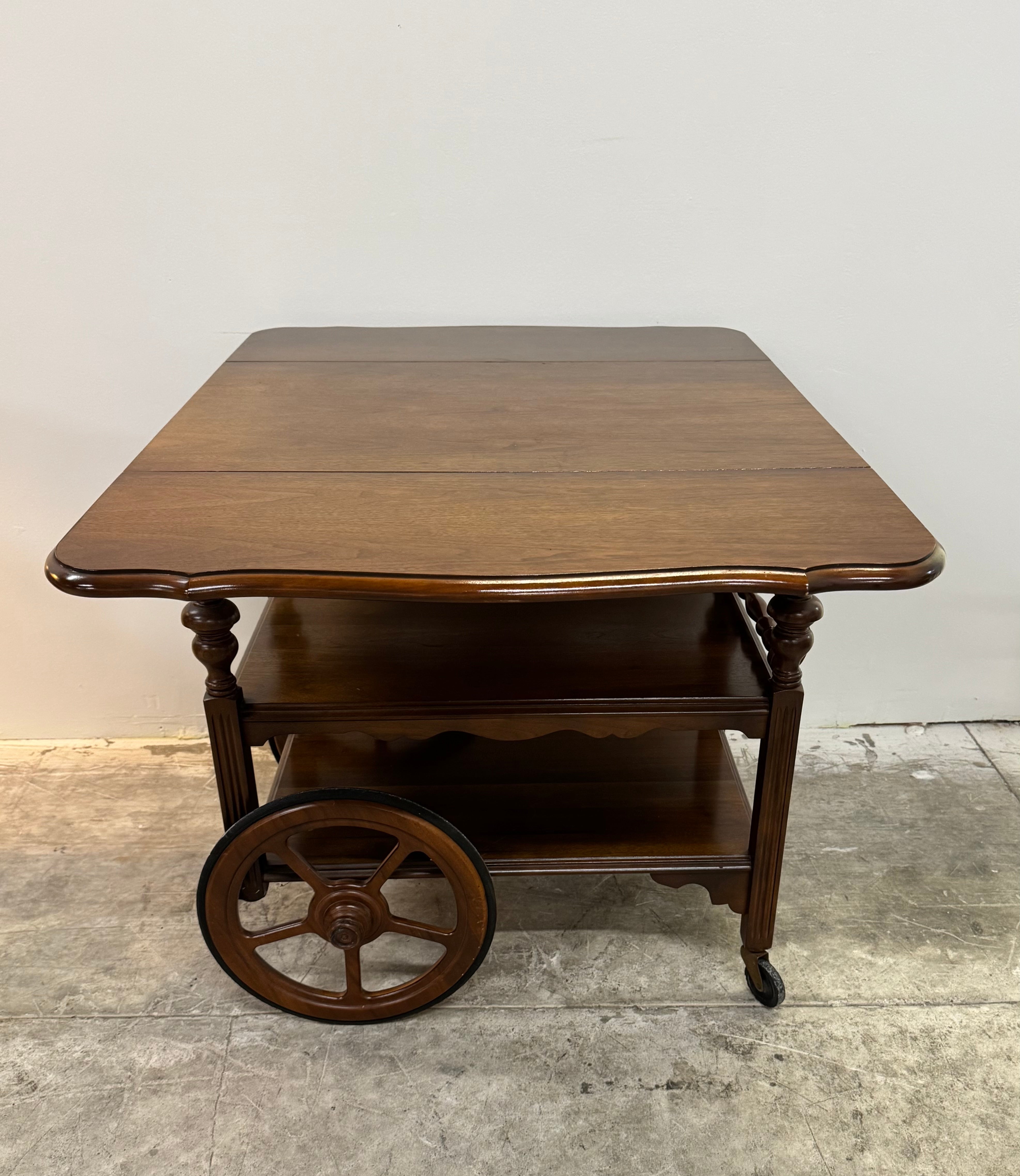 Vintage Drop-leaf Trolley