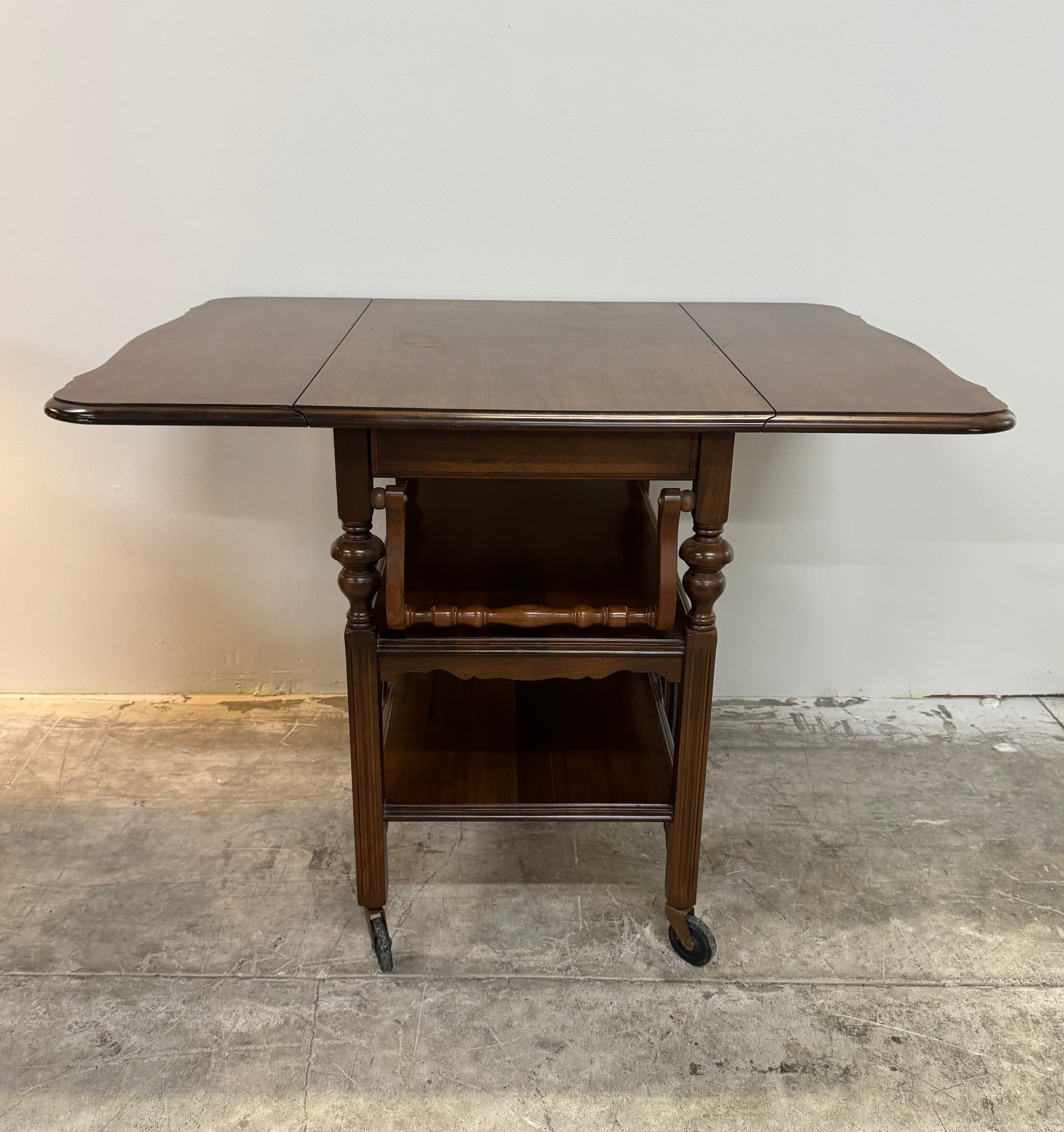 Vintage Drop-leaf Trolley