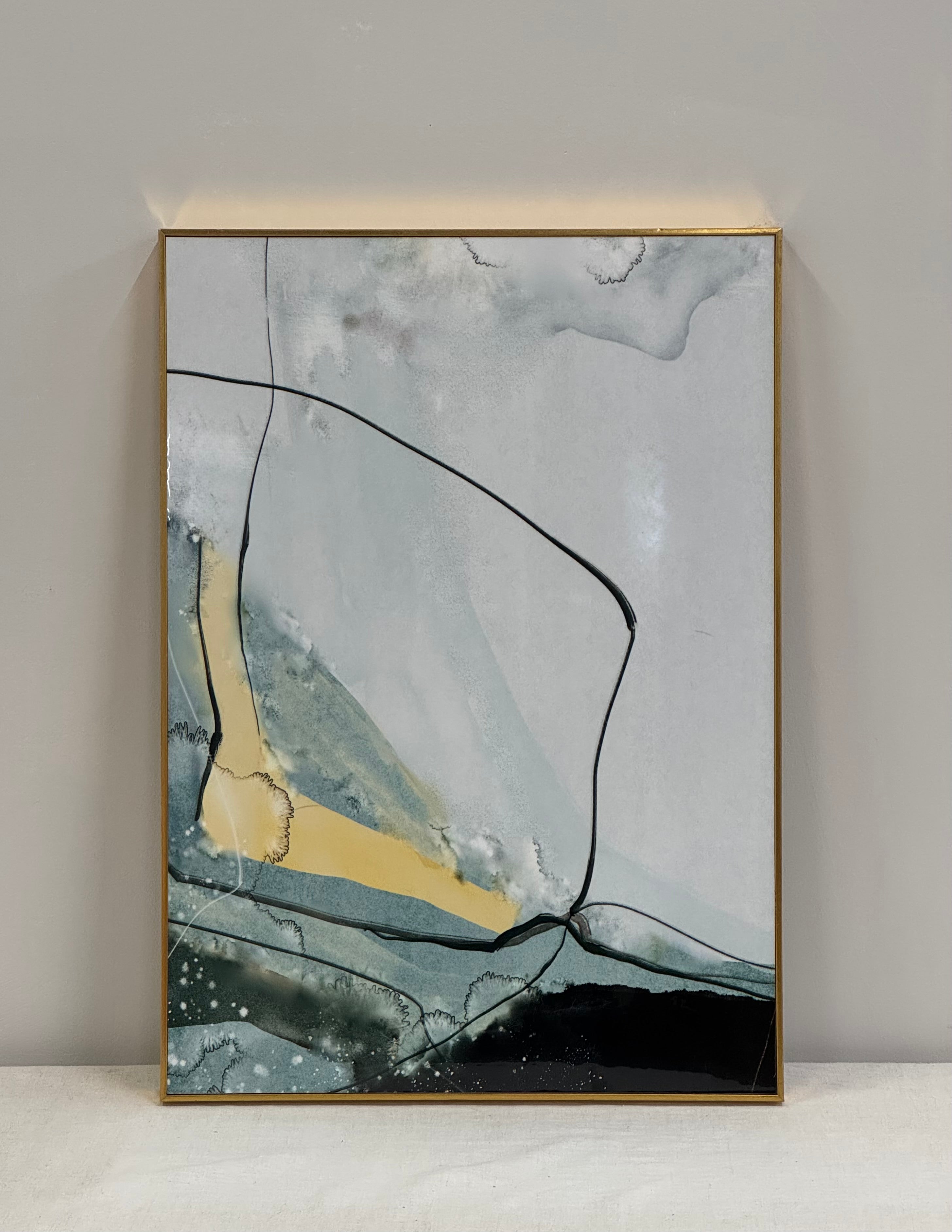 Abstract Marbled Wall Art #1